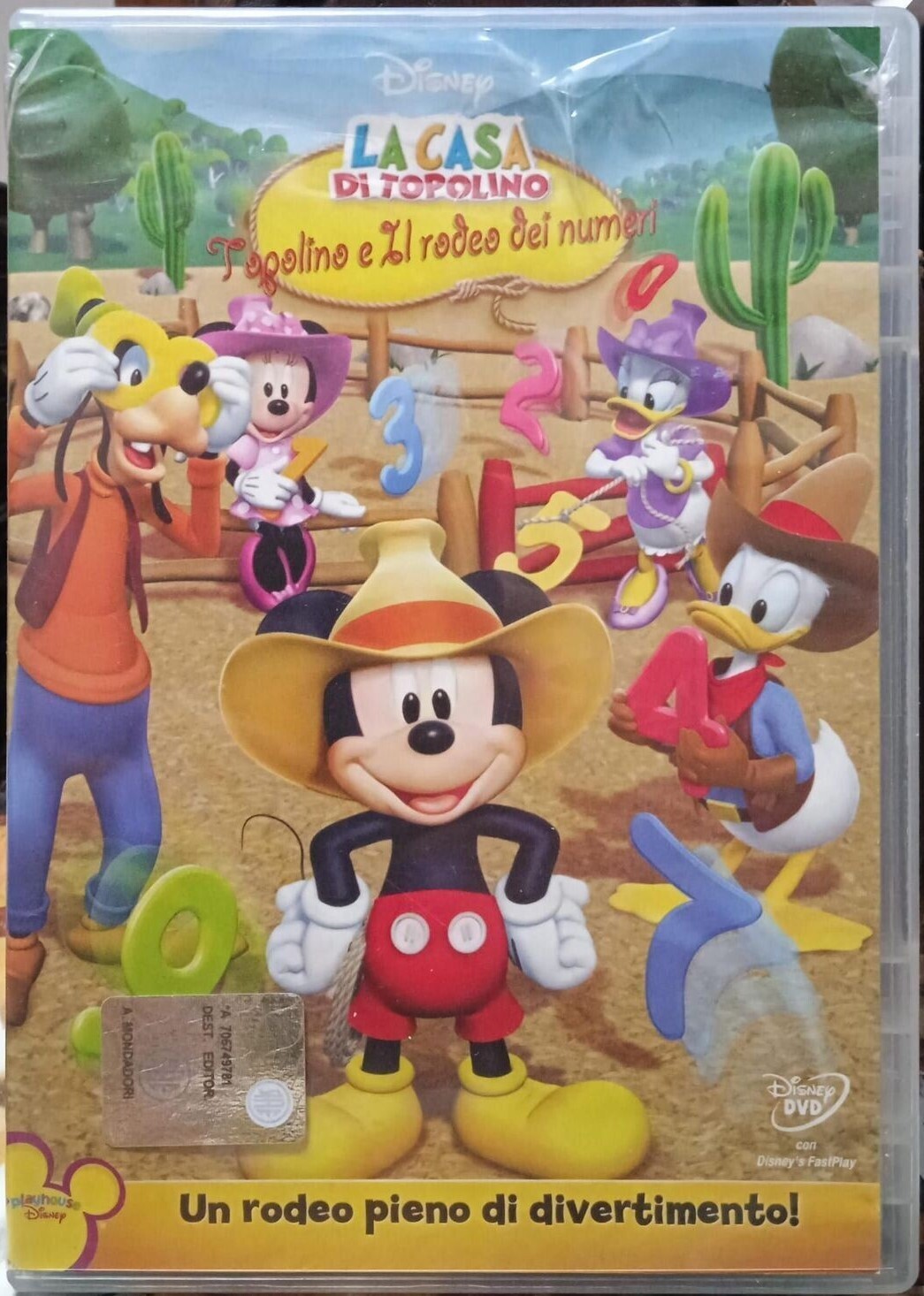 TeknoFilm – DVD – LA CASA DI TOPOLINO - TOPOLINO E IL RODEO DEI NUMERI (2006) - WALT DISNEY
