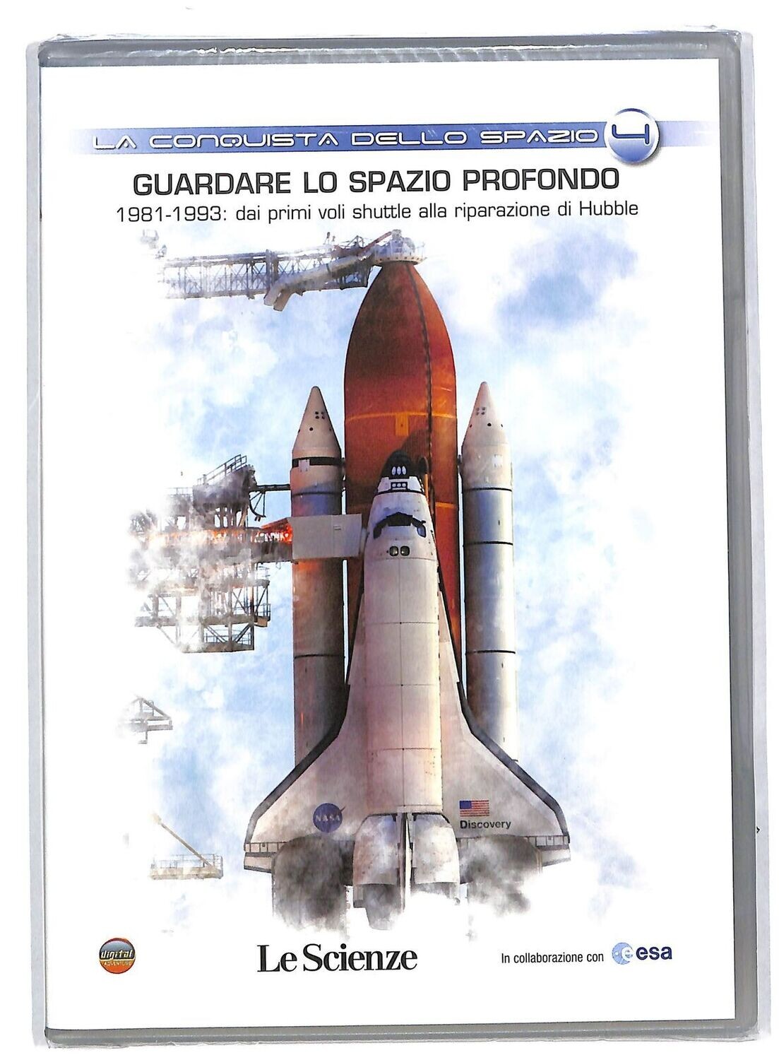TeknoFilm - DVD – LA CONQUISTA DELLO SPAZIO Vol. 04 - GUARDARE LO SPAZIO PROFONDO - 1981/1993 dai primi voli dello Shuttle alla riparazione di Hubble (2010) - LE SCIENZE