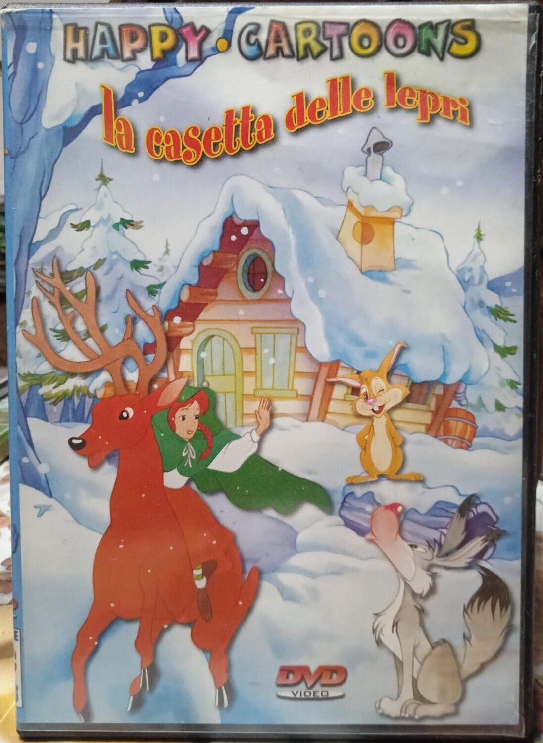 TeknoFilm - DVD - Happy cartoons: LA CASETTA DELLE LEPRI - TCV