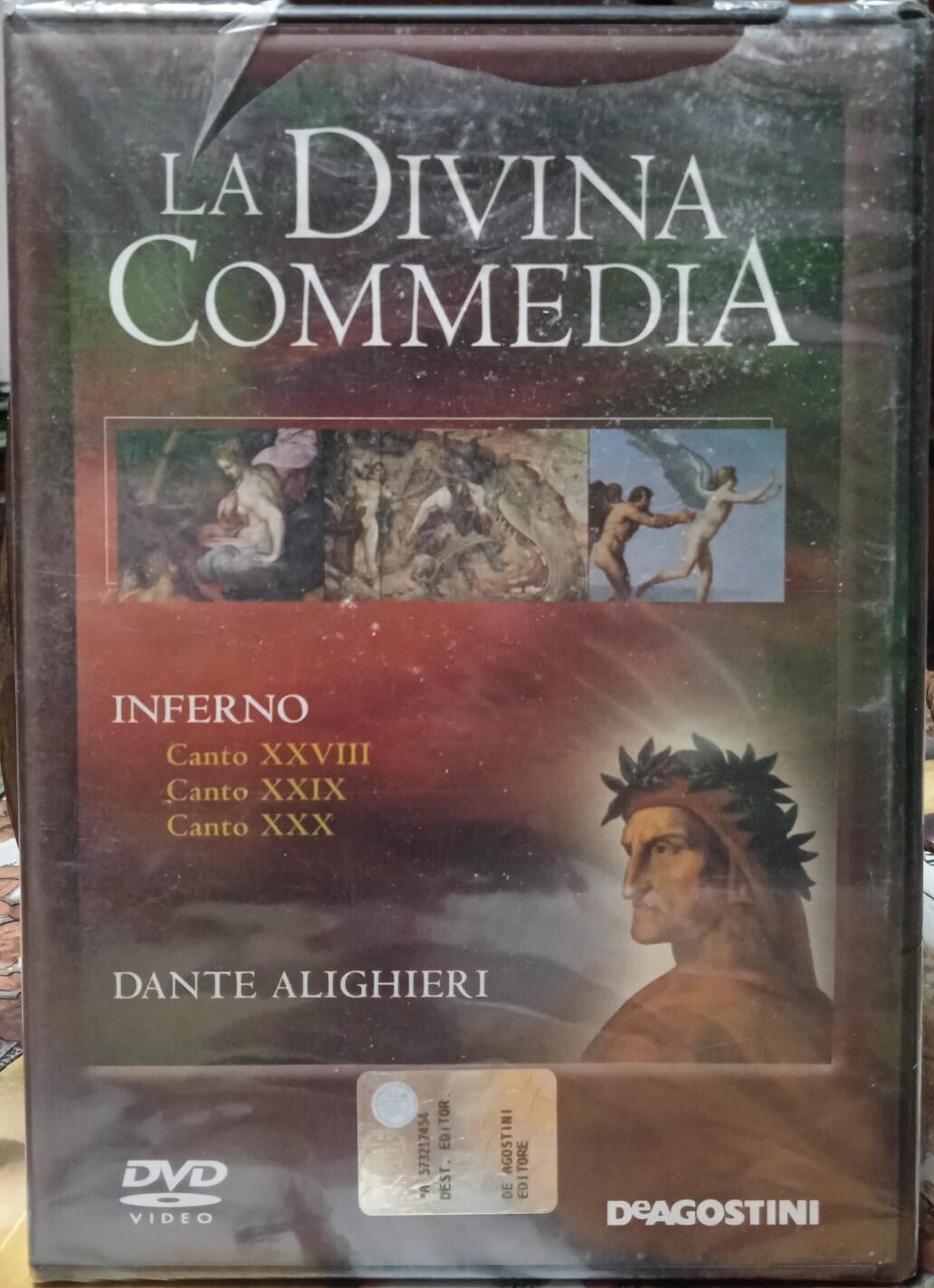 TeknoFilm - DVD – LA DIVINA COMMEDIA Vol. 10 - Dante Alighieri - INFERNO CANTO XXVIII - XXIX - XXX (2005) - DE AGOSTINI