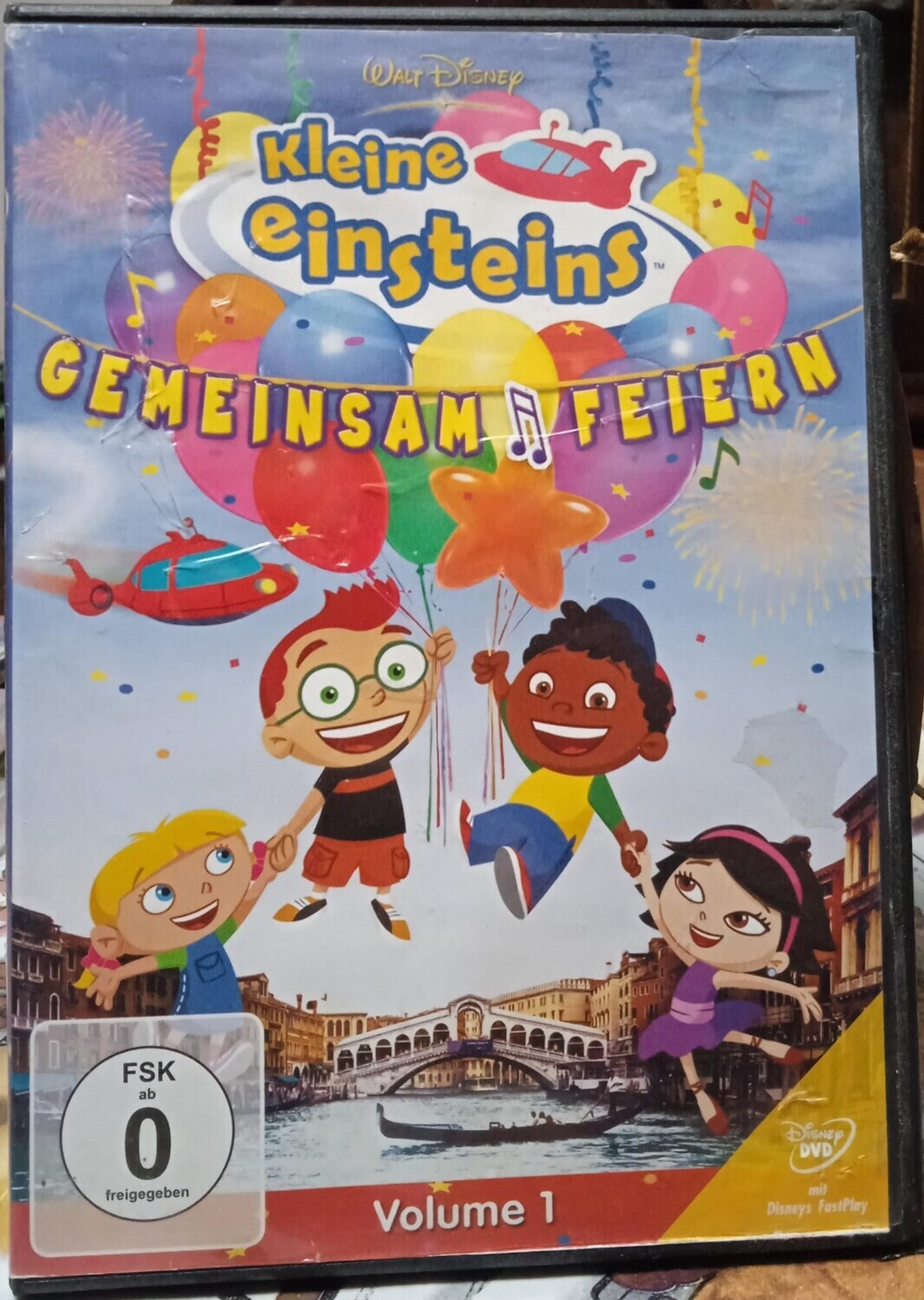 TeknoFilm - DVD (Lingua Italiana) – KLEINE EINSTEINS Vol. 01 - GEMEINSAM FEIERN (2005) - WALT DISNEY