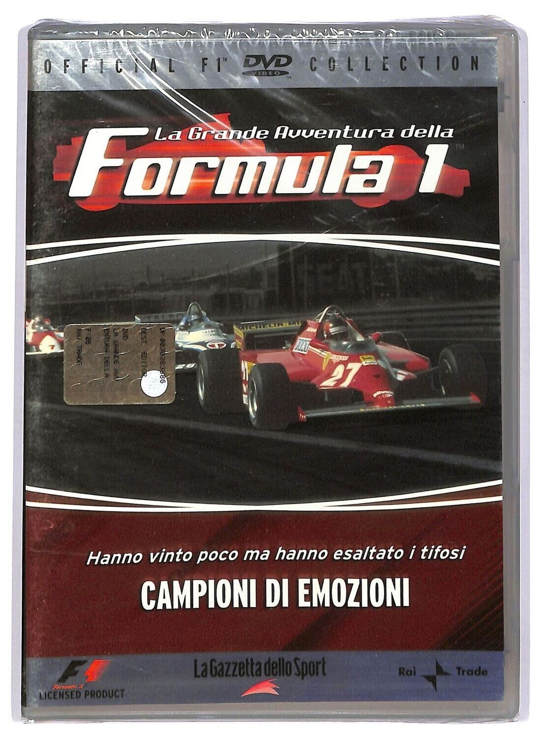 TeknoFilm - DVD – LA GRANDE AVVENTURA DELLA FORMULA 1 Vol. 05 - CAMPIONI DI EMOZIONI (2007) - GAZZETTA DELLO SPORT
