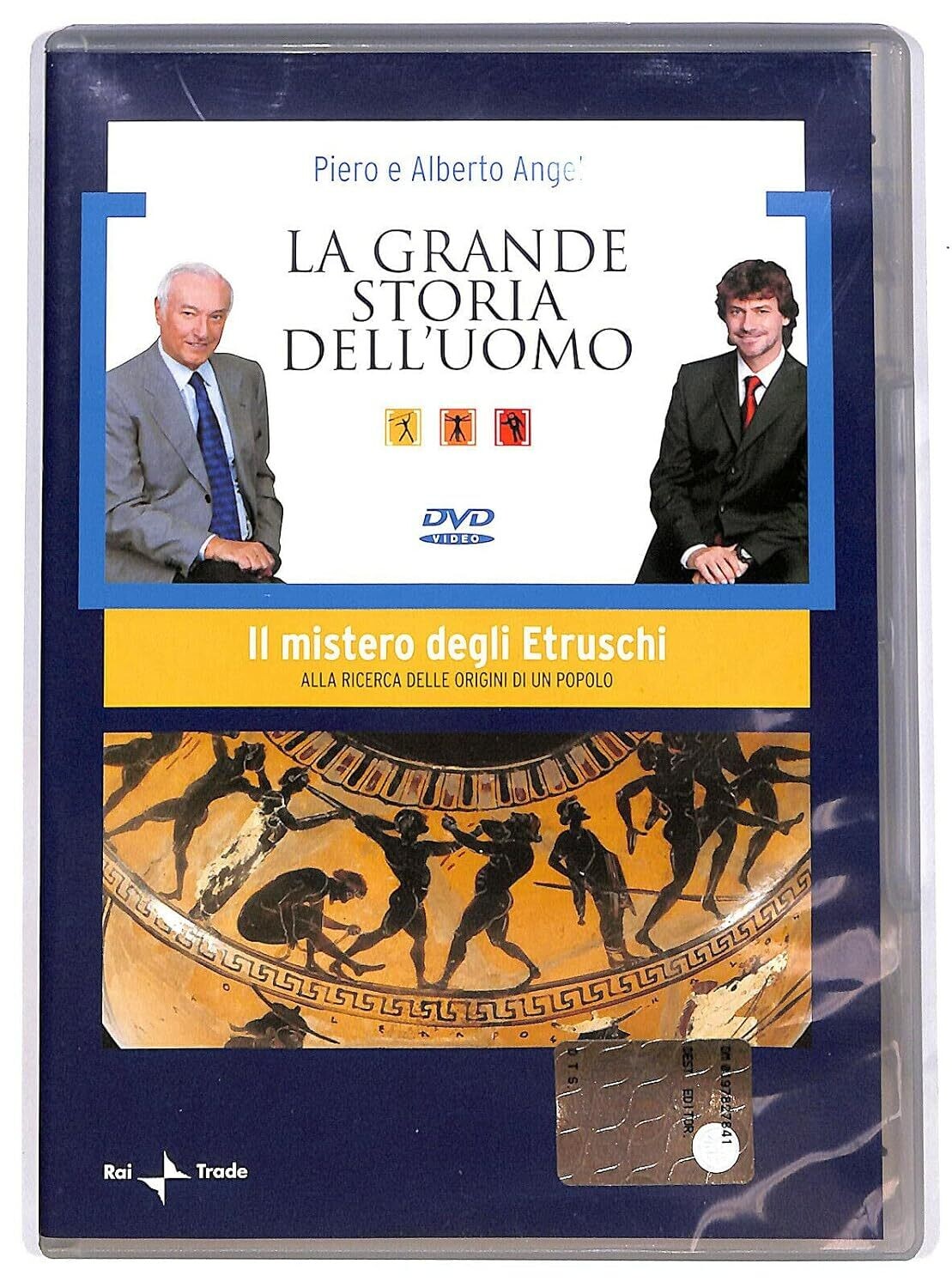 TeknoFilm – DVD - Piero Angela presenta: La grande storia dell'uomo N° 04 -  IL MISTERO DEGLI ETRUSCHI   (2008) - CORRIERE DELLA SERA