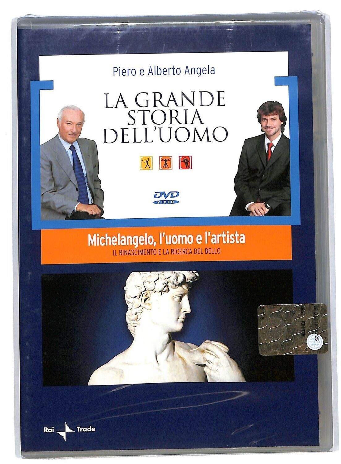 TeknoFilm – DVD – Piero angela presenta La grande storia dell'uomo N° 16 - MICHELANGELO, L'UOMO E L'ARTISTA (2008) - MONDADORI