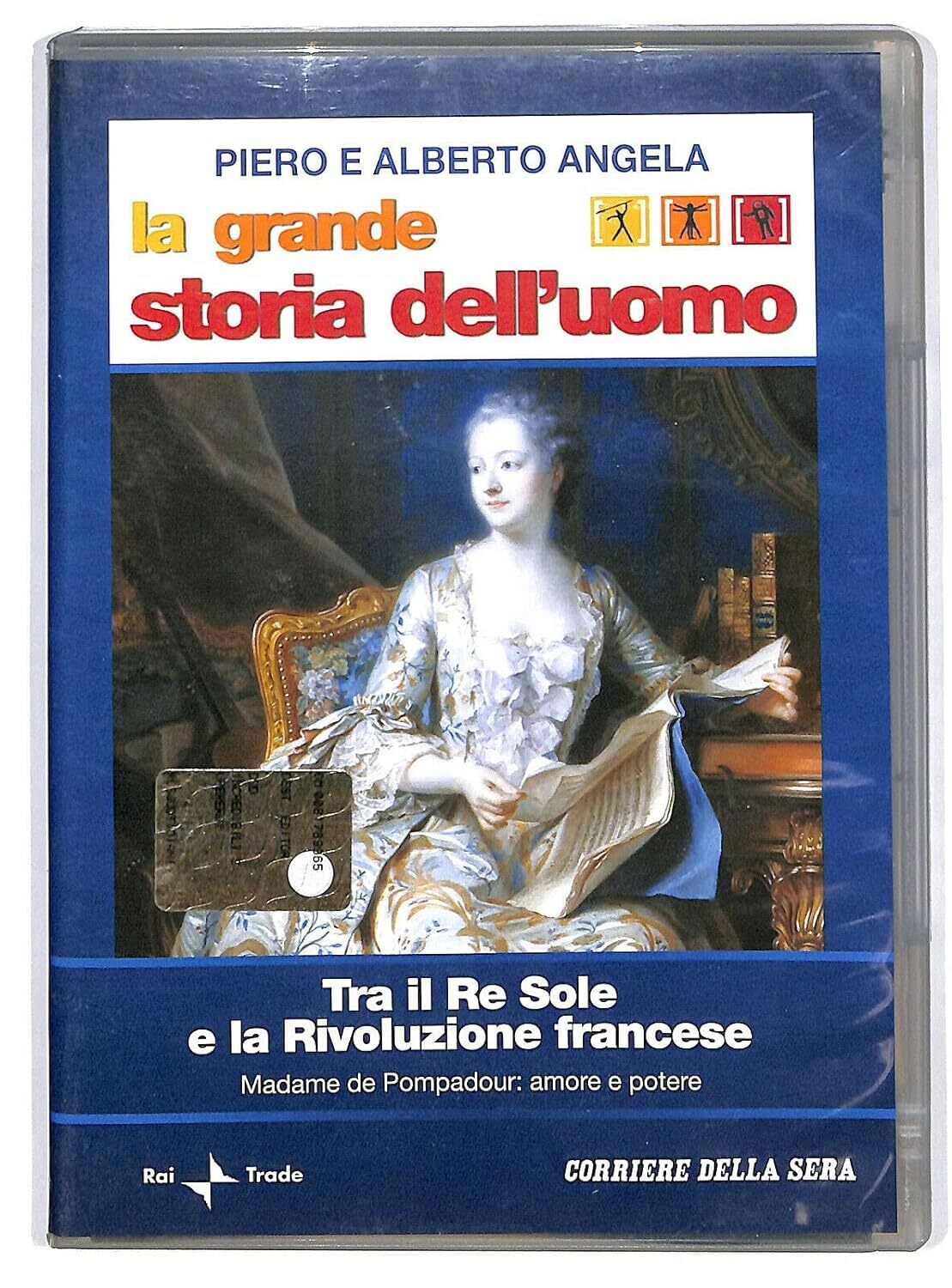 TeknoFilm – DVD – Piero angela presenta La grande storia dell'uomo N° 19 - TRA IL RE SOLE E LA RIVOLUZIONE FRANCESE (2008) - CORRIERE DELLA SERA