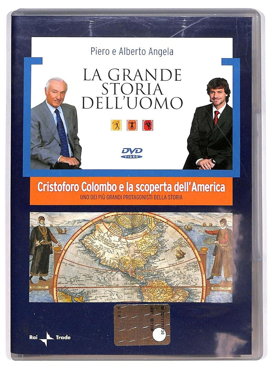TeknoFilm – DVD – Piero angela presenta La grande storia dell'uomo N° 14 - CRISTOFORO COLOMBO E LA SCOPERTA DELL'AMERICA (2008) - CORRIERE DELLA SERA