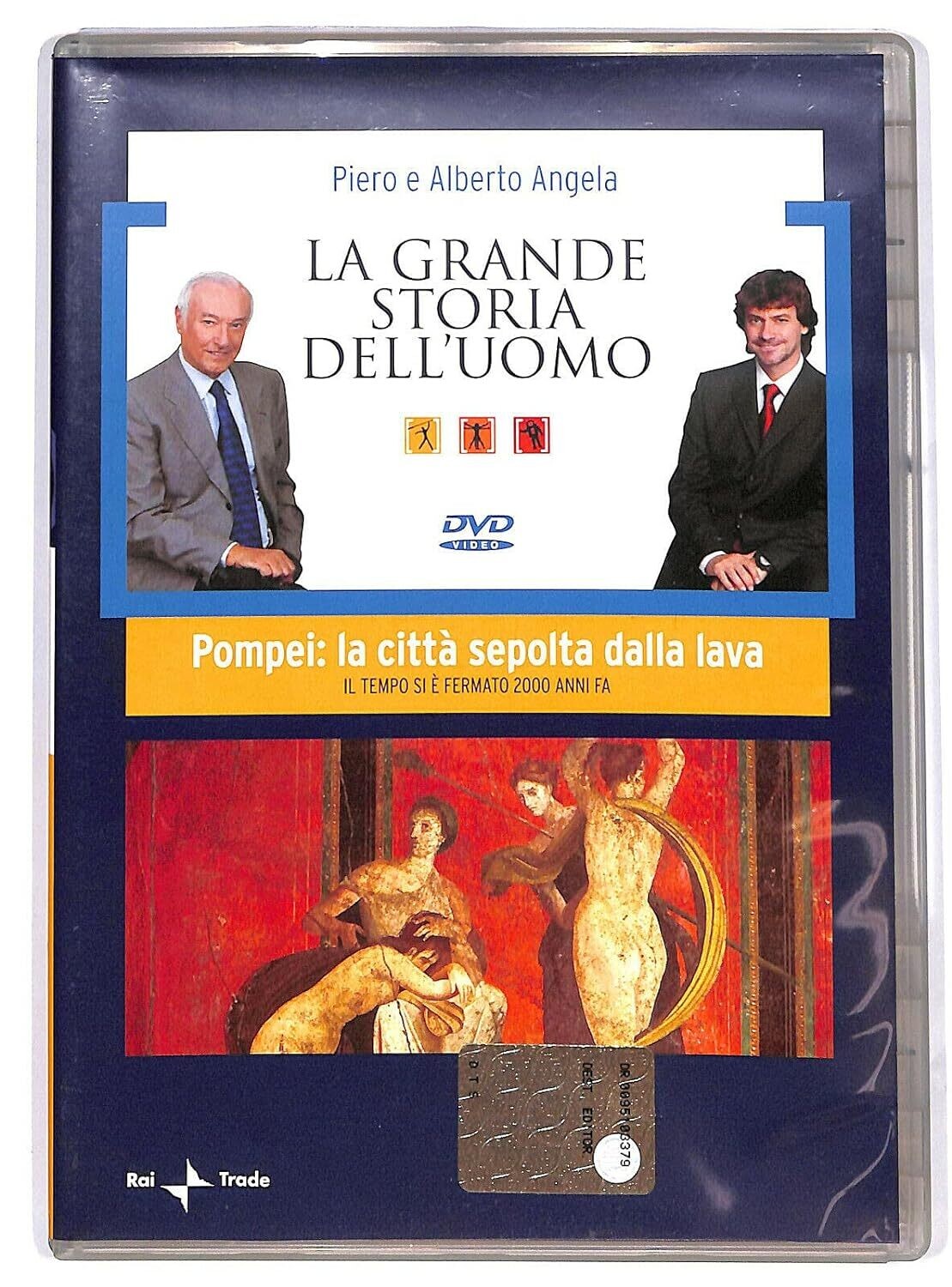 TeknoFilm – DVD – Piero angela presenta La grande storia dell'uomo N°  20 - POMPEI: LA CITTA' SEPOLTA DALLA LAVA (2008) - MONDADORI