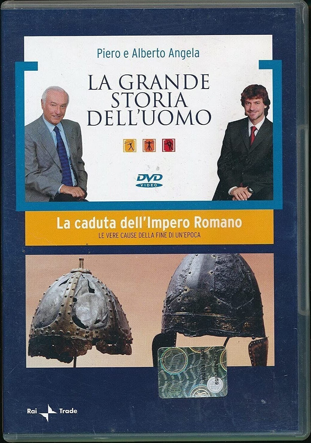 TeknoFilm – DVD – Piero angela presenta La grande storia dell'uomo N°  07 - LA CADUTA DELL'IMPERO ROMANO (2008) - MONDADORI