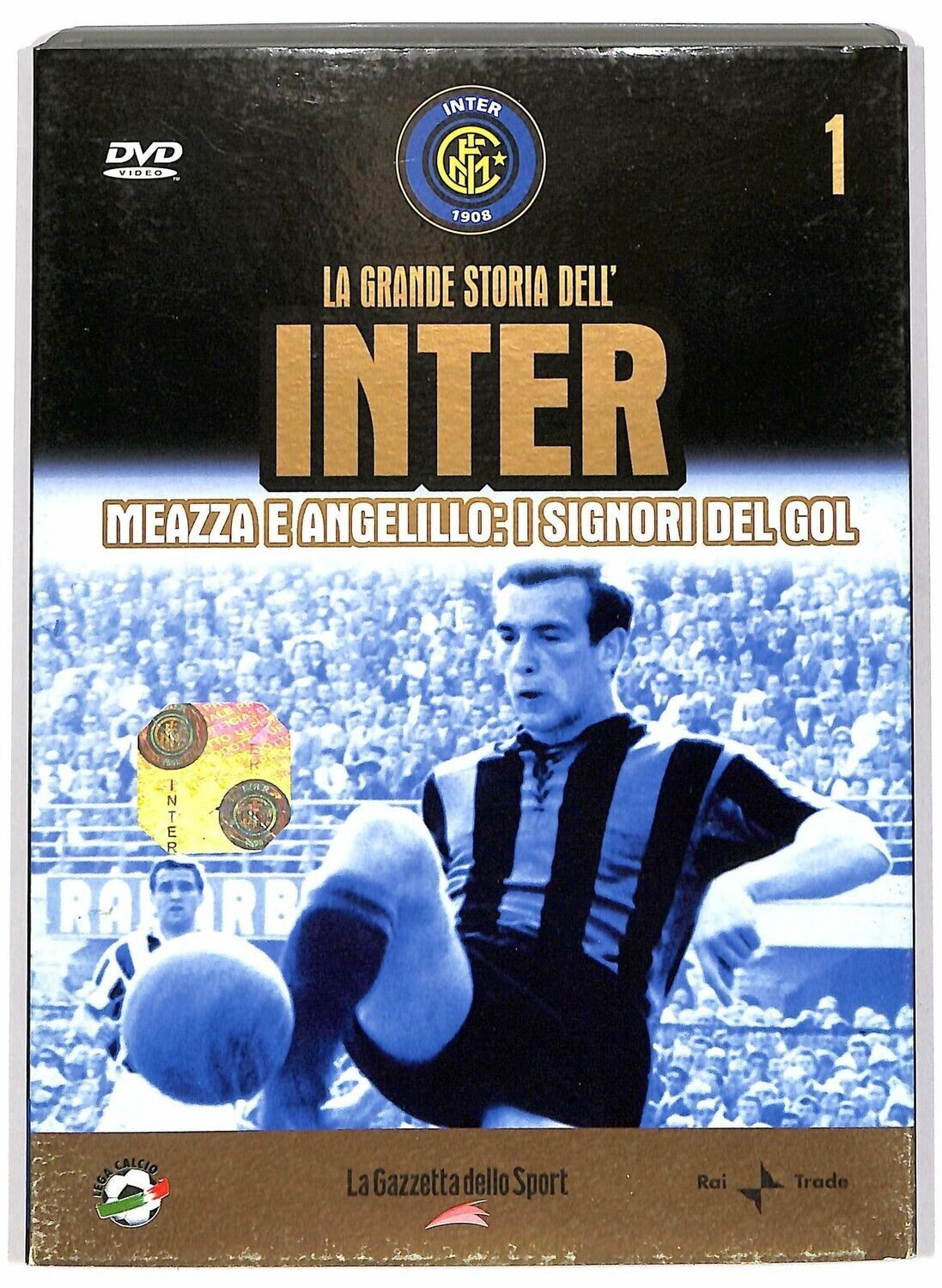 TeknoFilm - DVD - LA GRANDE STORIA DELL'INTER Vol. 01 - MEAZZA E ANGELILLO: I SIGNORI DEL GOL (2005) - GAZZETTA DELLO SPORT