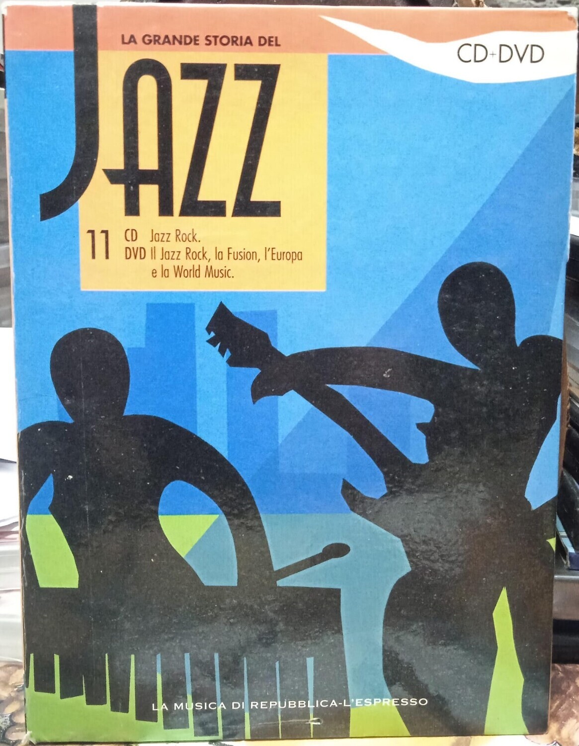 TeknoFilm - CD + DVD - LA GRANDE STORIA DEL JAZZ N° 11 di Elena Senarè (2009) - REPUBBLICA/L'ESPRESSO