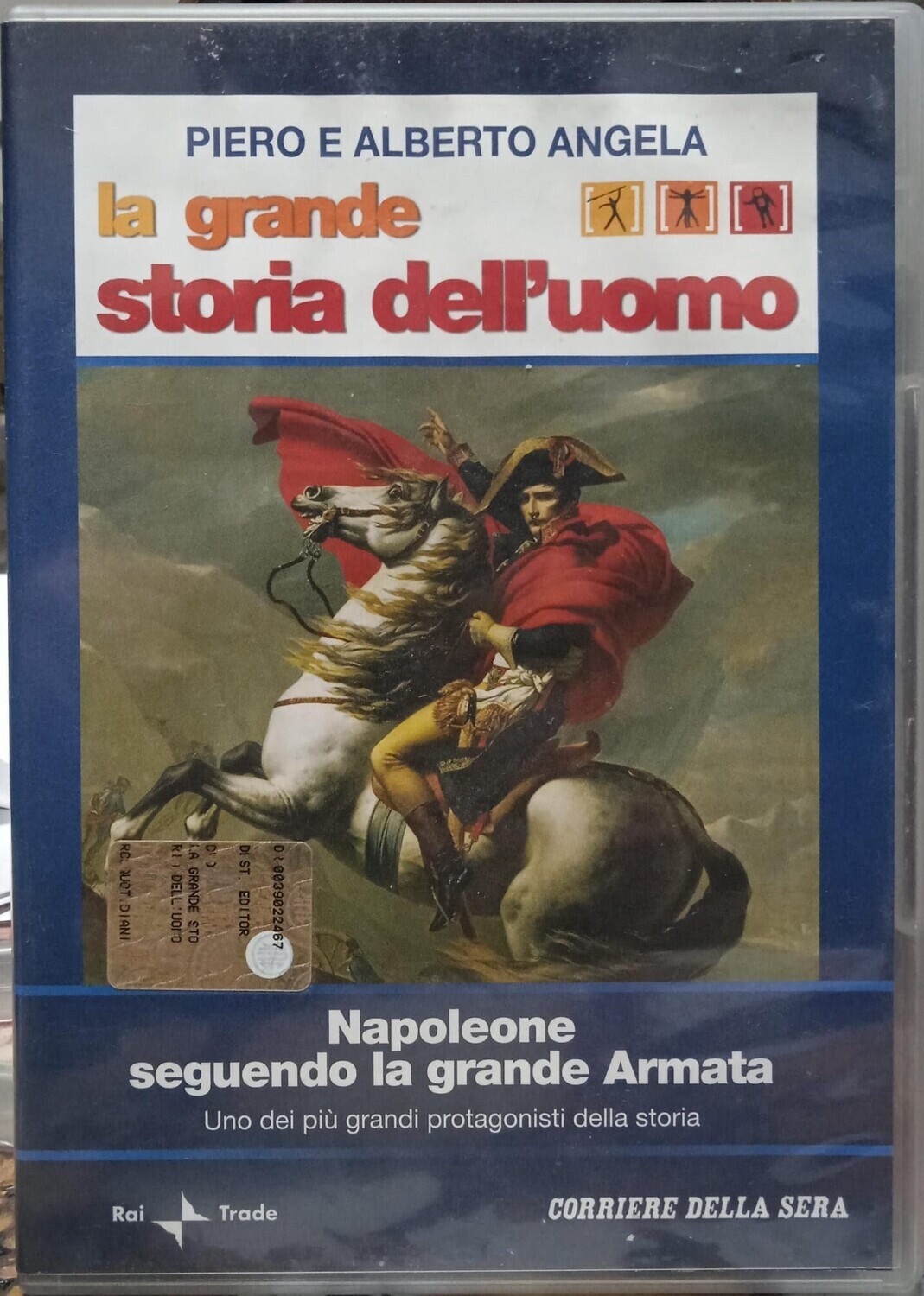 TeknoFilm – DVD – Piero angela presenta La grande storia dell'uomo N°  22 - NAPOLEONE: SEGUENDO LA GRANDE ARMATA (2008) - CORRIERE DELLA SERA