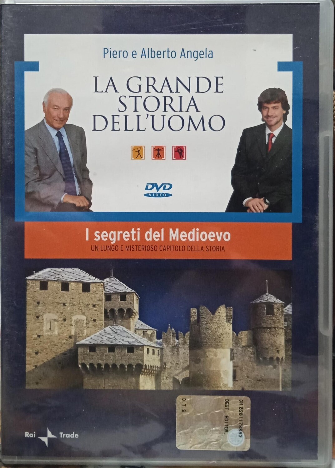 TeknoFilm – DVD – Piero angela presenta La grande storia dell'uomo N°  10 - I SEGRETI DEL MEDIOEVO (2008) - MONDADORI