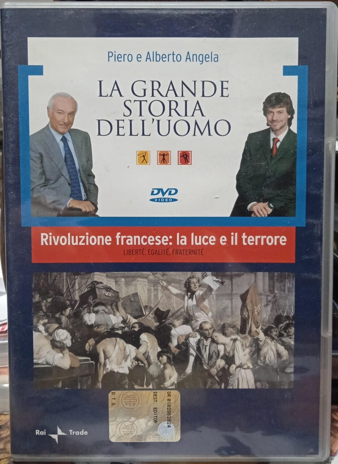 TeknoFilm – DVD – Piero angela presenta La grande storia dell'uomo N°  21 - RIVOLUZIONE FRANCESE: LA LUCE E IL TERRORE (2008) - MONDADORI