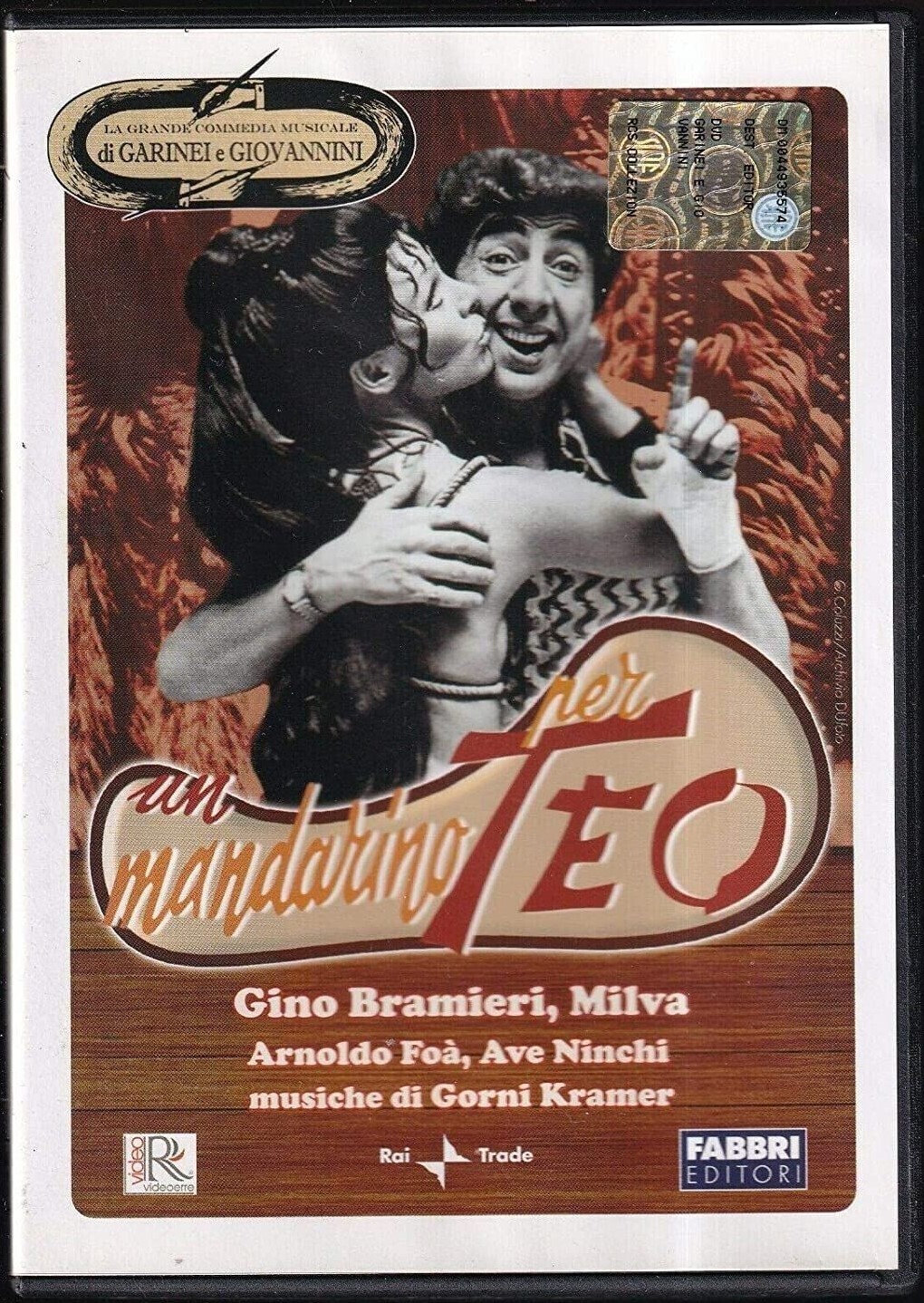 TeknoFilm - DVD - La grande commedia musicale Garinei & Giovannini - UN MANDARINO PER TEO di Eros Macchi (1971) - FABBRI EDITORI