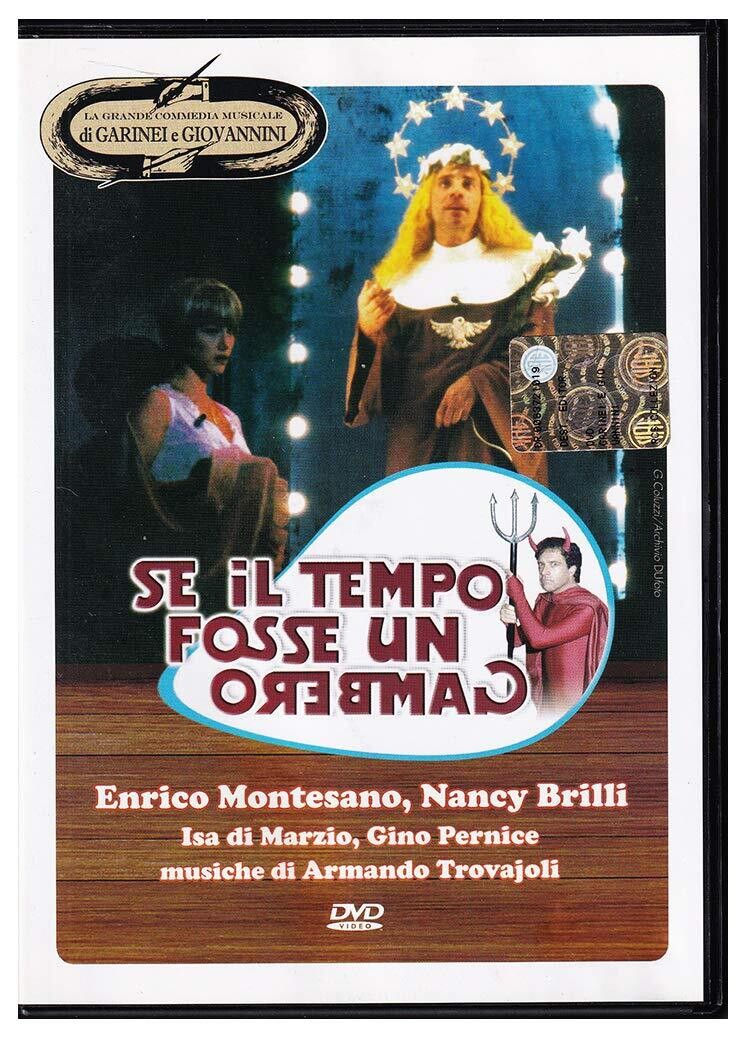 TeknoFilm - DVD - La grande commedia musicale Garinei & Giovannini - SE IL TEMPO FOSSE UN GAMBERO di Romolo Siena (1986) - FABBRI EDITORI