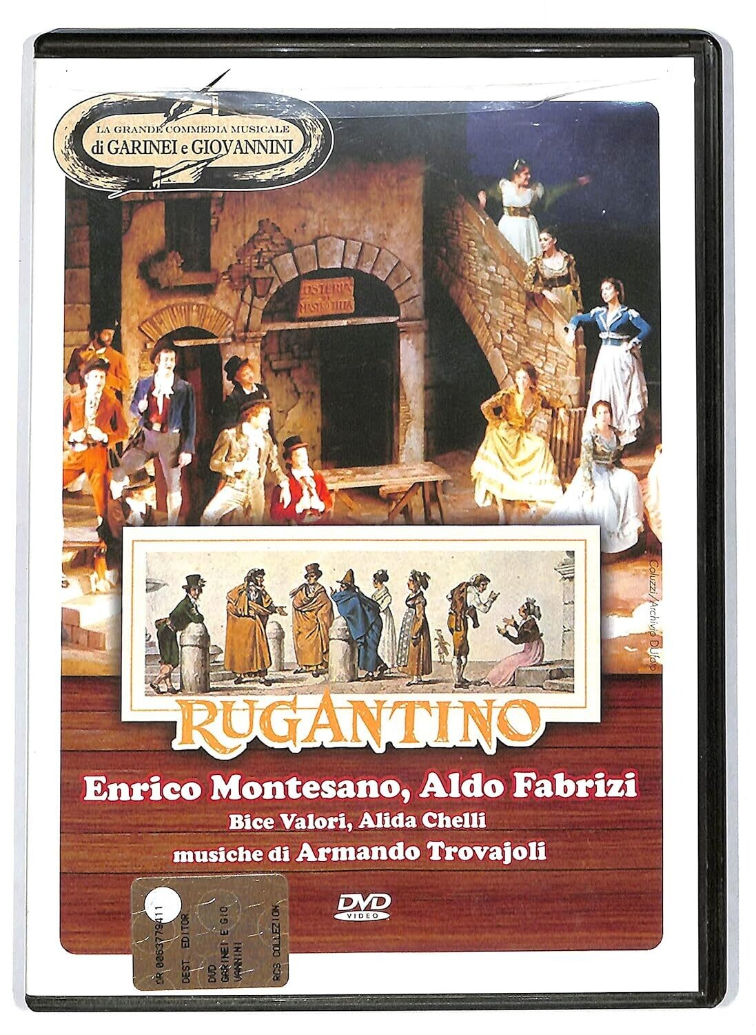 TeknoFilm - DVD - La grande commedia musicale Garinei & Giovannini - RUGANTINO di Gino Landi (1962) - FABBRI EDITORI