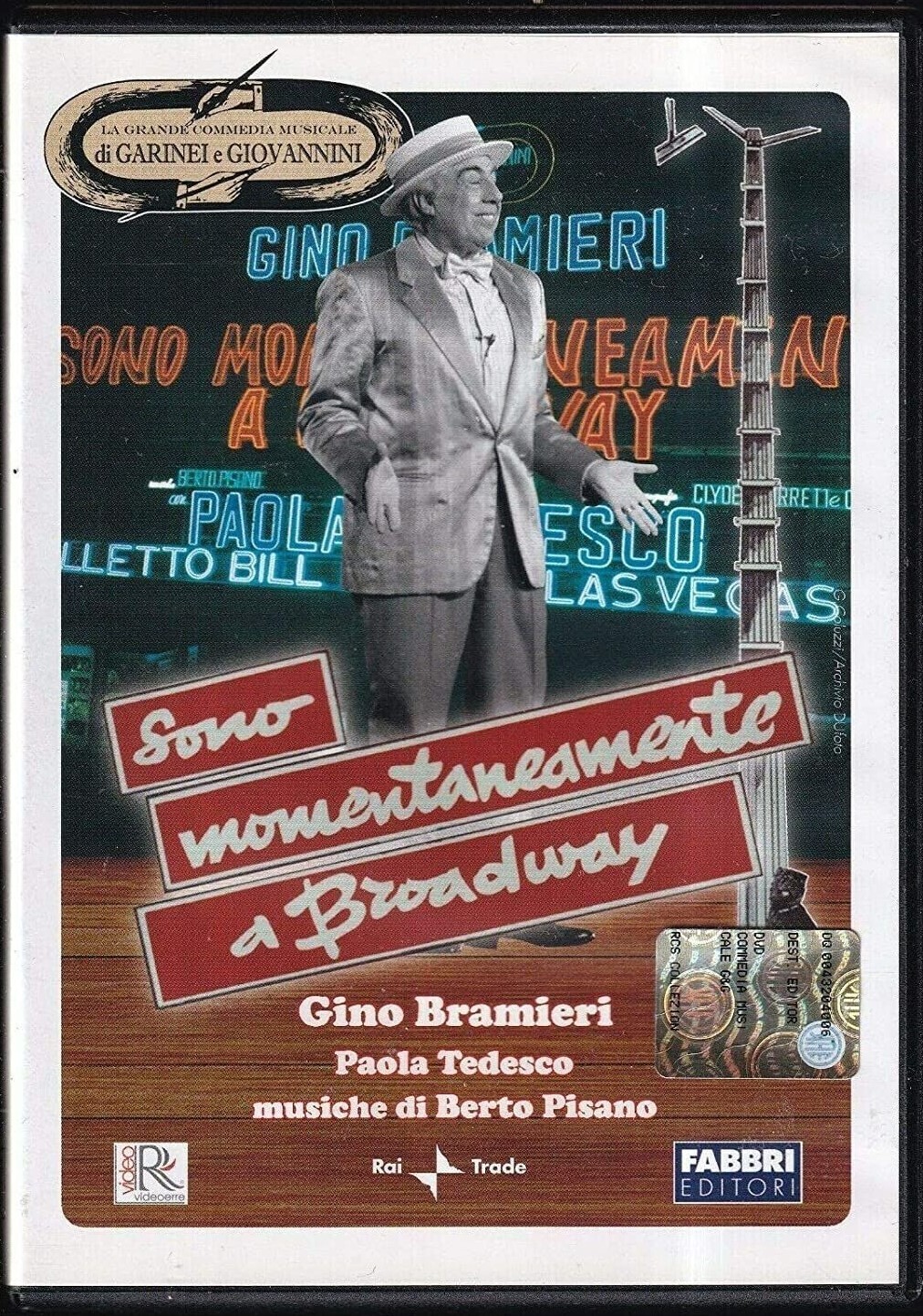 TeknoFilm - DVD - La grande commedia musicale Garinei & Giovannini - SONO MOMENTANEAMENTE A BROADWAY di Furio Angiolella (1987) - FABBRI EDITORI