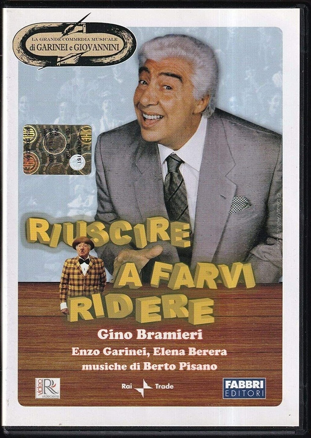 TeknoFilm - DVD - La grande commedia musicale Garinei & Giovannini - RIUSCIRE A FARVI RIDERE di Gino Landi (1995) - FABBRI EDITORI
