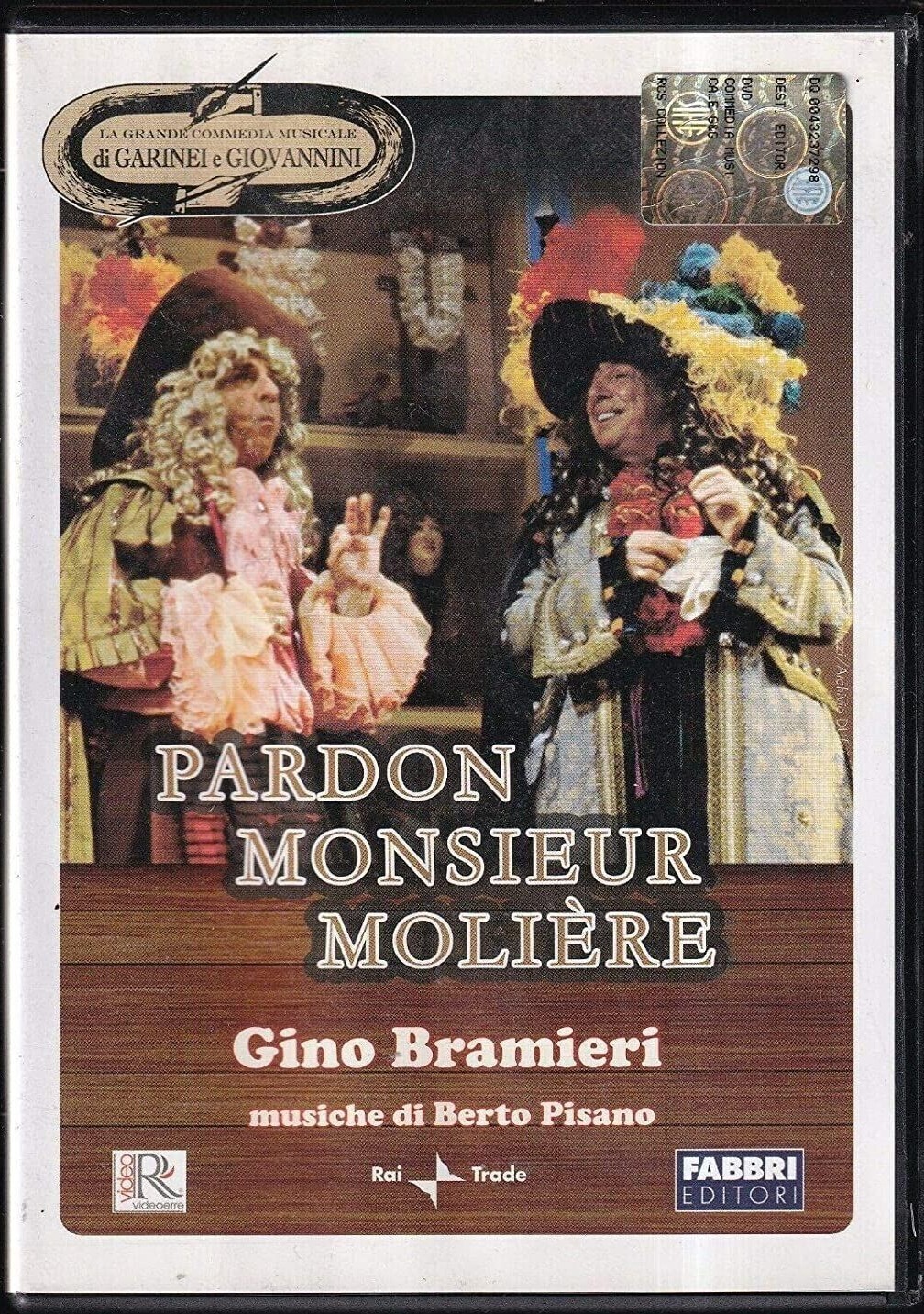 TeknoFilm - DVD - La grande commedia musicale Garinei & Giovannini - PARDON MONSIEUR MOLIERE di Luigi Bonori (1983) - FABBRI EDITORI