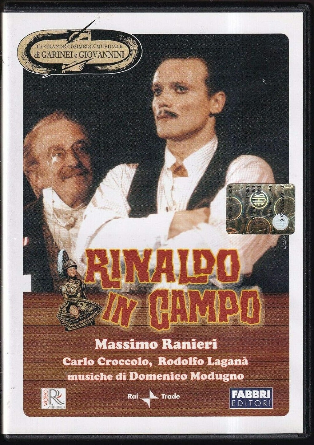 TeknoFilm - DVD - La grande commedia musicale Garinei & Giovannini - RINALDO IN CAMPO di Gian Carlo Nicotra (1989) - FABBRI EDITORI