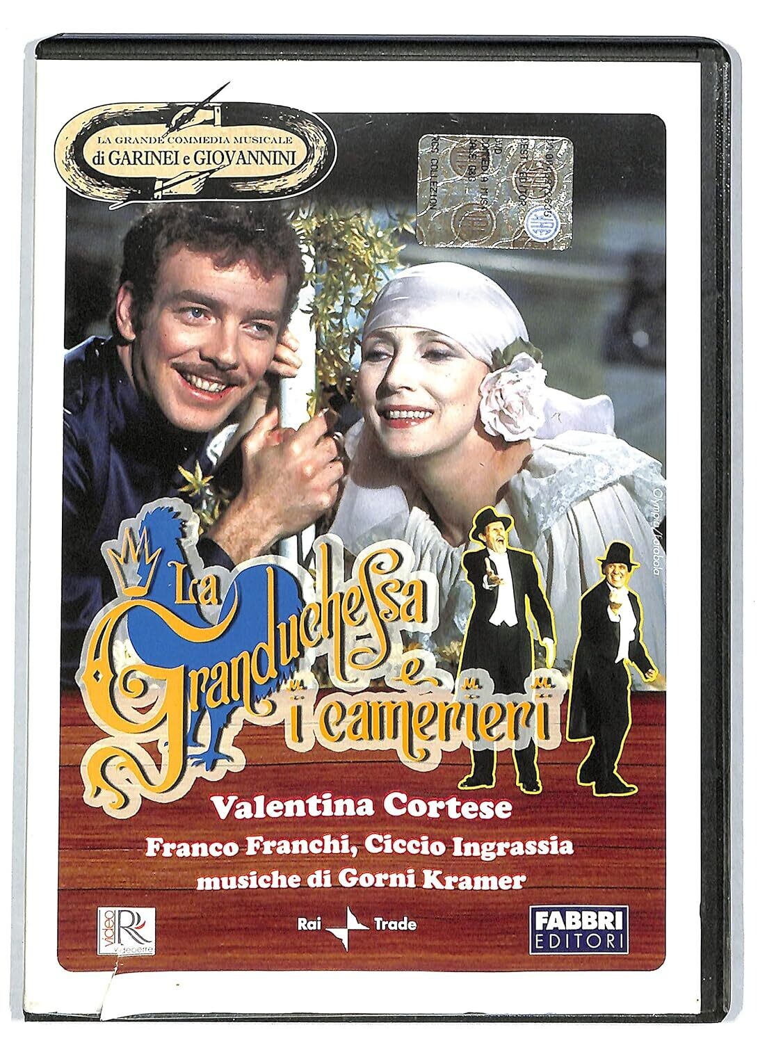 TeknoFilm - DVD - La grande commedia musicale Garinei & Giovannini - LA GRANDUCHESSA E I CAMERIERI di Gino Landi (1977) - FABBRI EDITORI