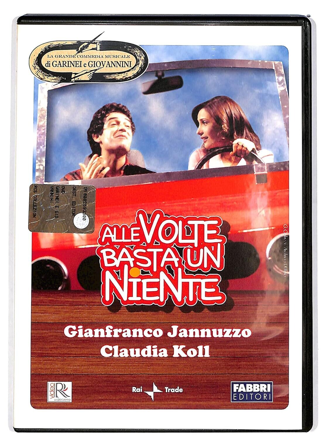 TeknoFilm - DVD - La grande commedia musicale Garinei & Giovannini - ALLE VOLTE BASTA UN NIENTE di Gino Landi (1983) - FABBRI EDITORI