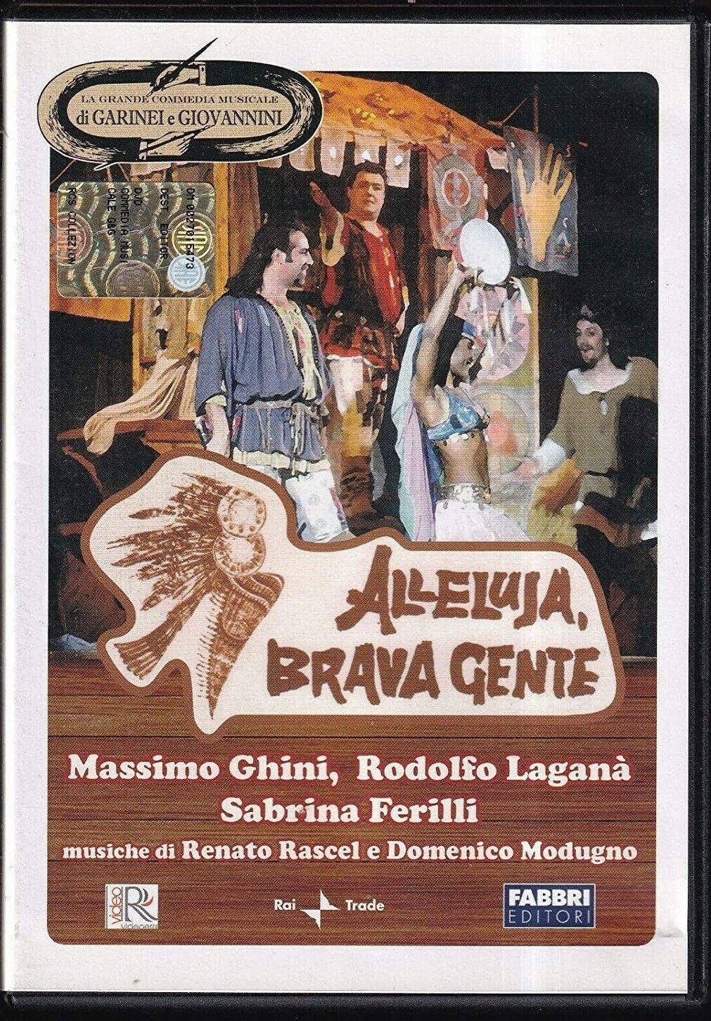 TeknoFilm - DVD - La grande commedia musicale Garinei & Giovannini - ALLELUJA BRAVA GENTE di Gino Landi (1970) - FABBRI EDITORI