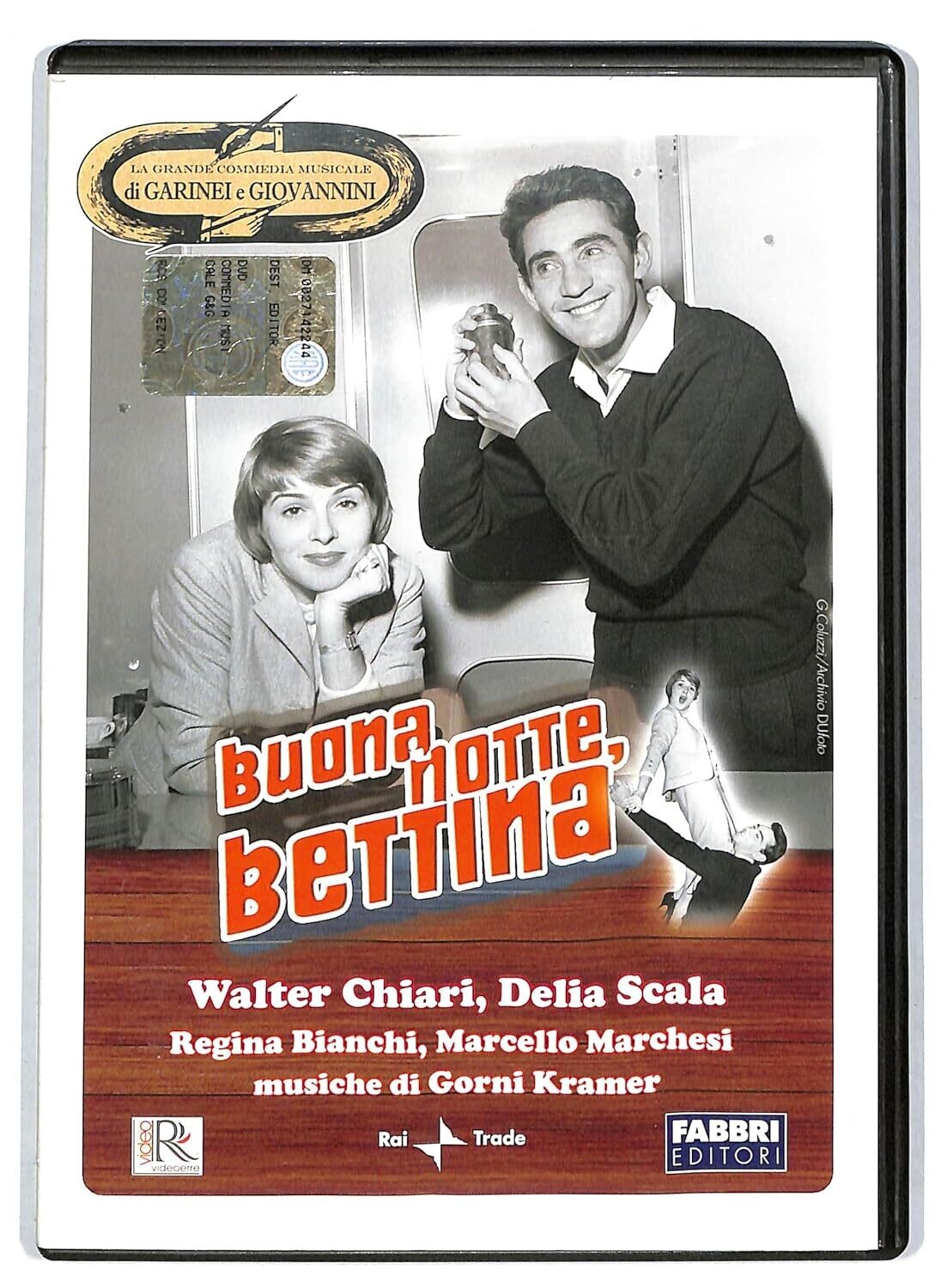 TeknoFilm - DVD - La grande commedia musicale Garinei & Giovannini - BUONANOTTE BETTINA di Eros Macchi (1966) - FABBRI EDITORI