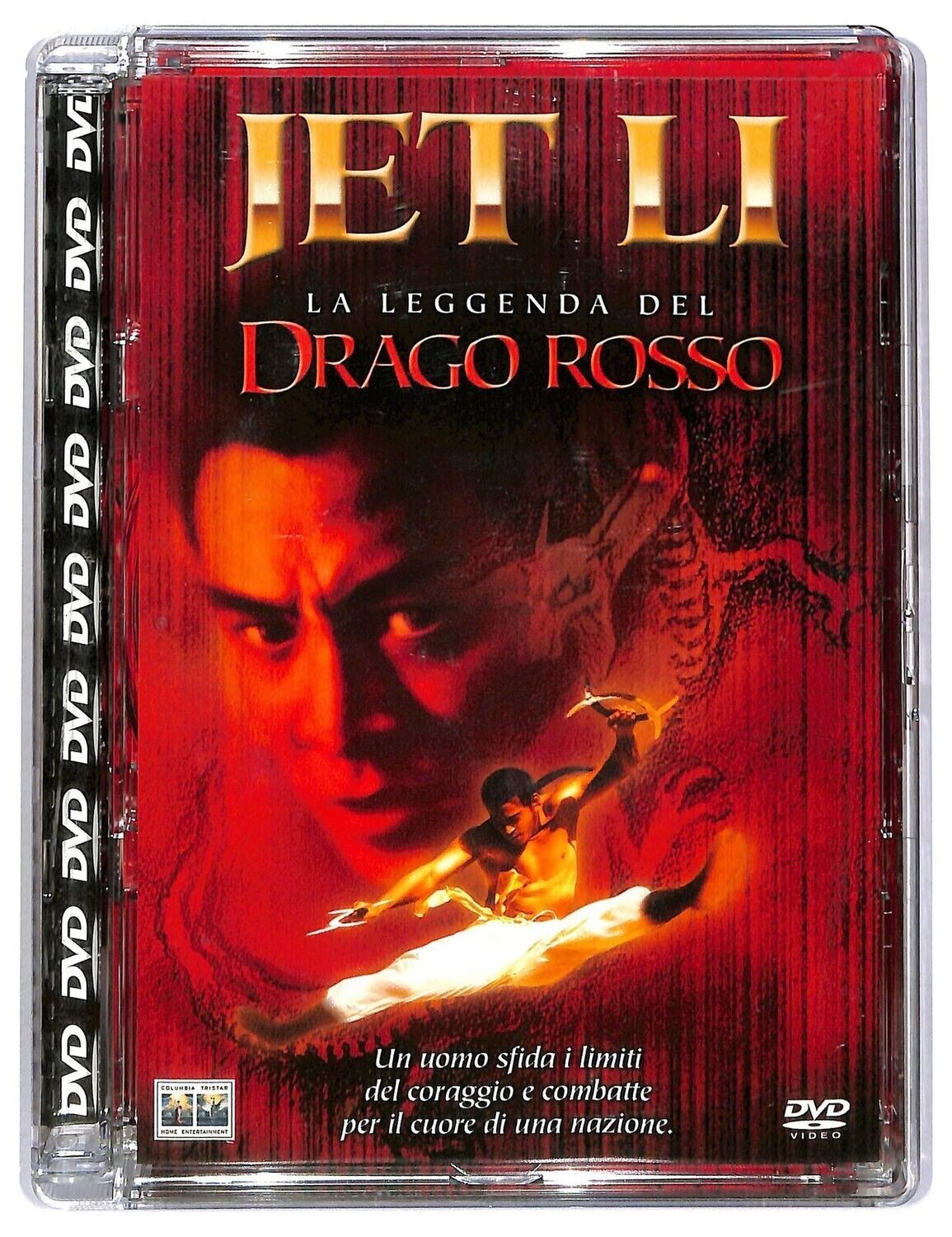 TeknoFilm – DVD – LA LEGGENDA DEL DRAGO ROSSO (Jewel case) di Jing Wong (1994) - COLUMBIA TRISTAR