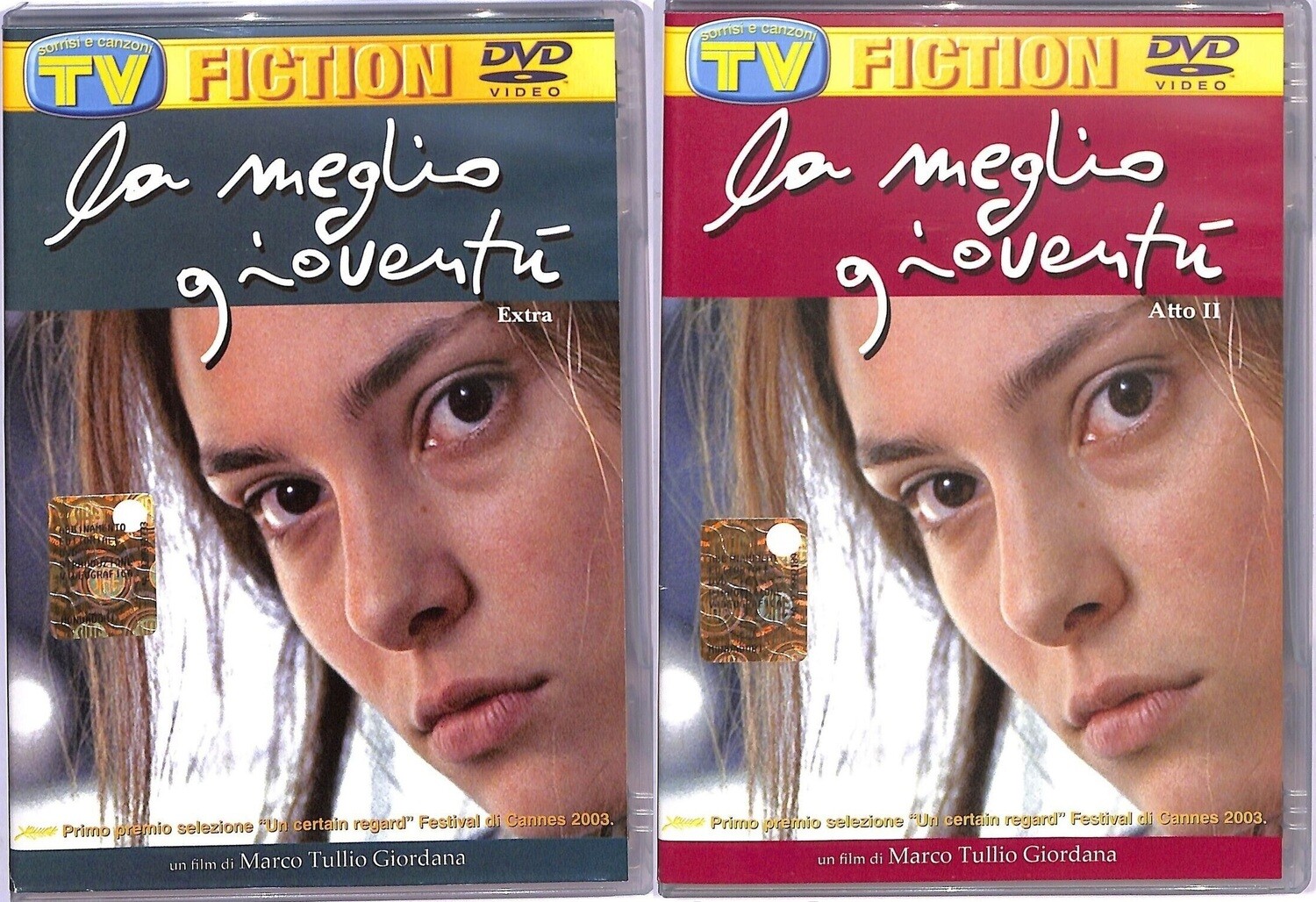 TeknoFilm - 2 DVD– LA MEGLIO GIOVENTU' Atto I e Atto II di Marco Tullio Giordana (2003) - TV SORRISI E CANZONI