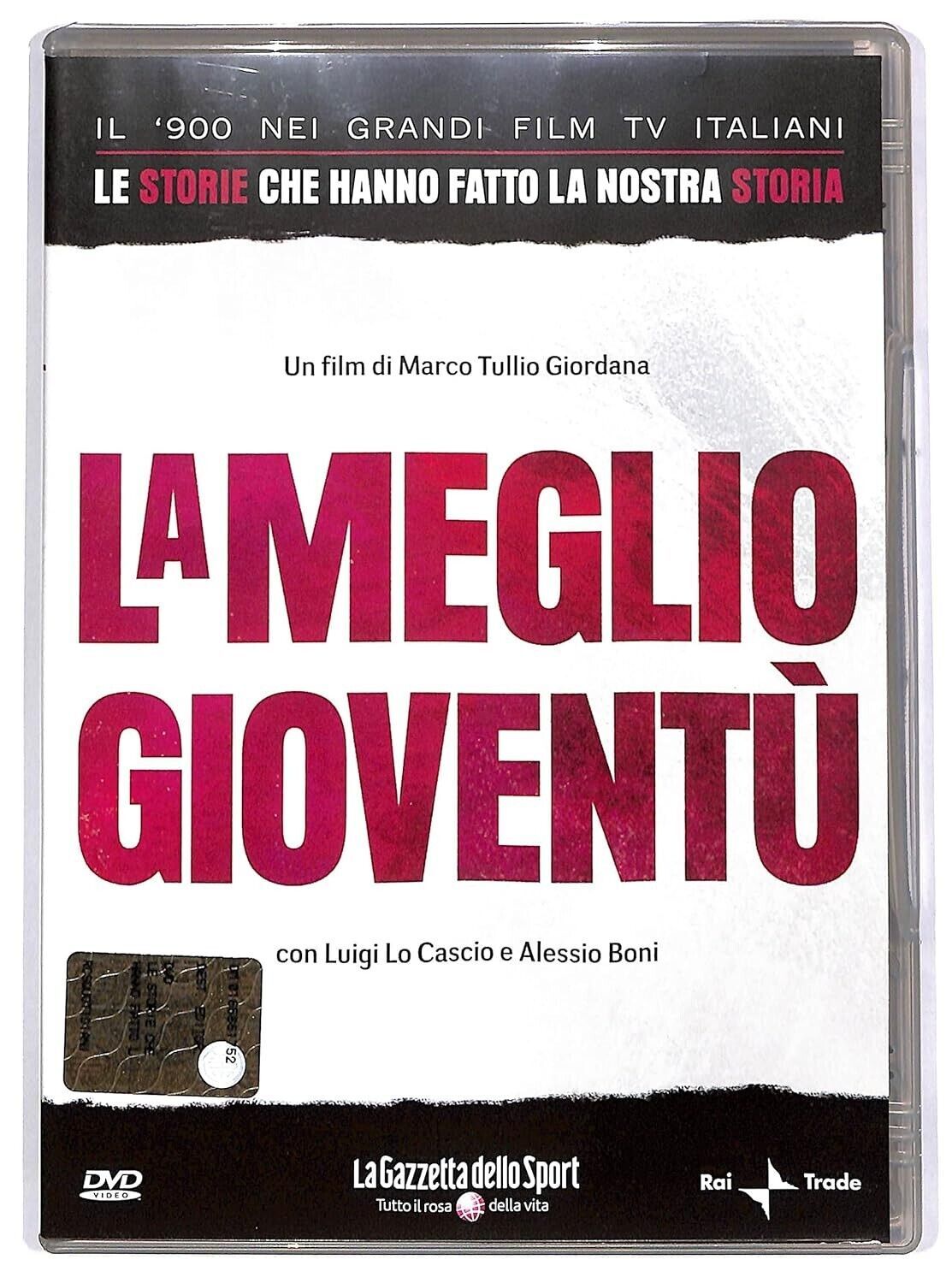 TeknoFilm - 2 DVD– LA MEGLIO GIOVENTU' Atto I e Atto II di Marco Tullio Giordana (2003) -  GAZZETTA DELLO SPORT