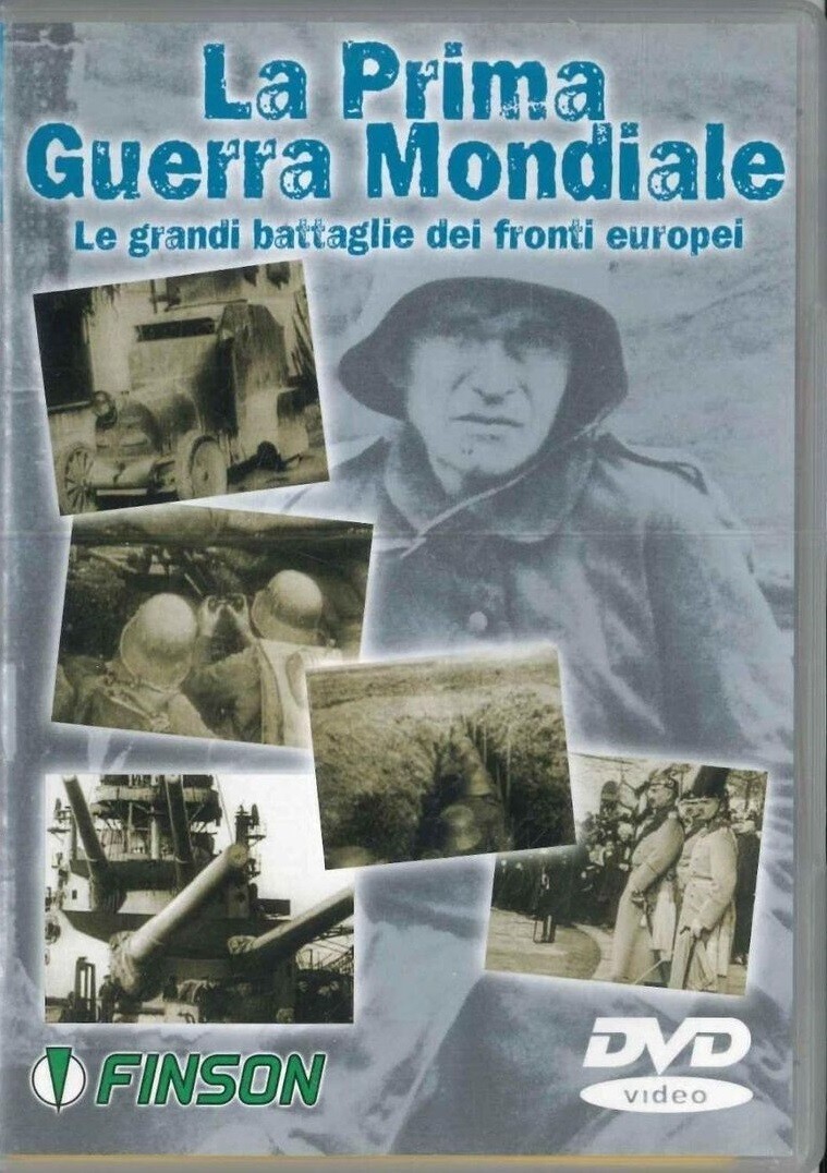 TeknoFilm - DVD – LA PRIMA GUERRA MONDIALE - LE GRANDI BATTAGLIE DEI FRONTI EUROPEI (2004) - FINSON
