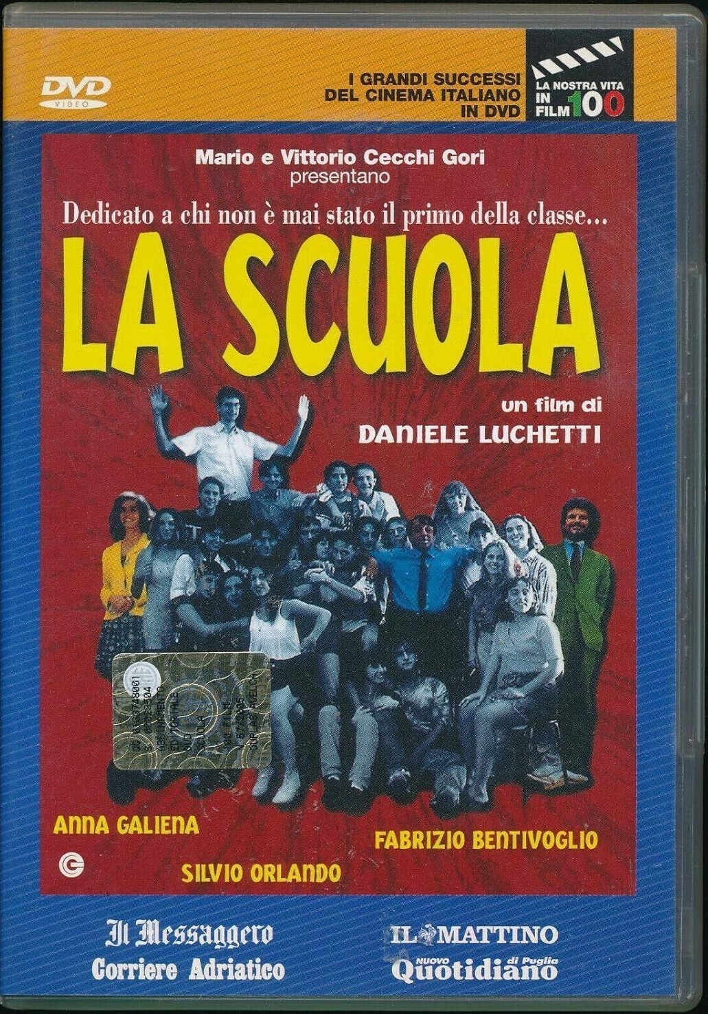 TeknoFilm – DVD – LA SCUOLA di Daniele Luchetti (1995) - IL MESSAGGERO
