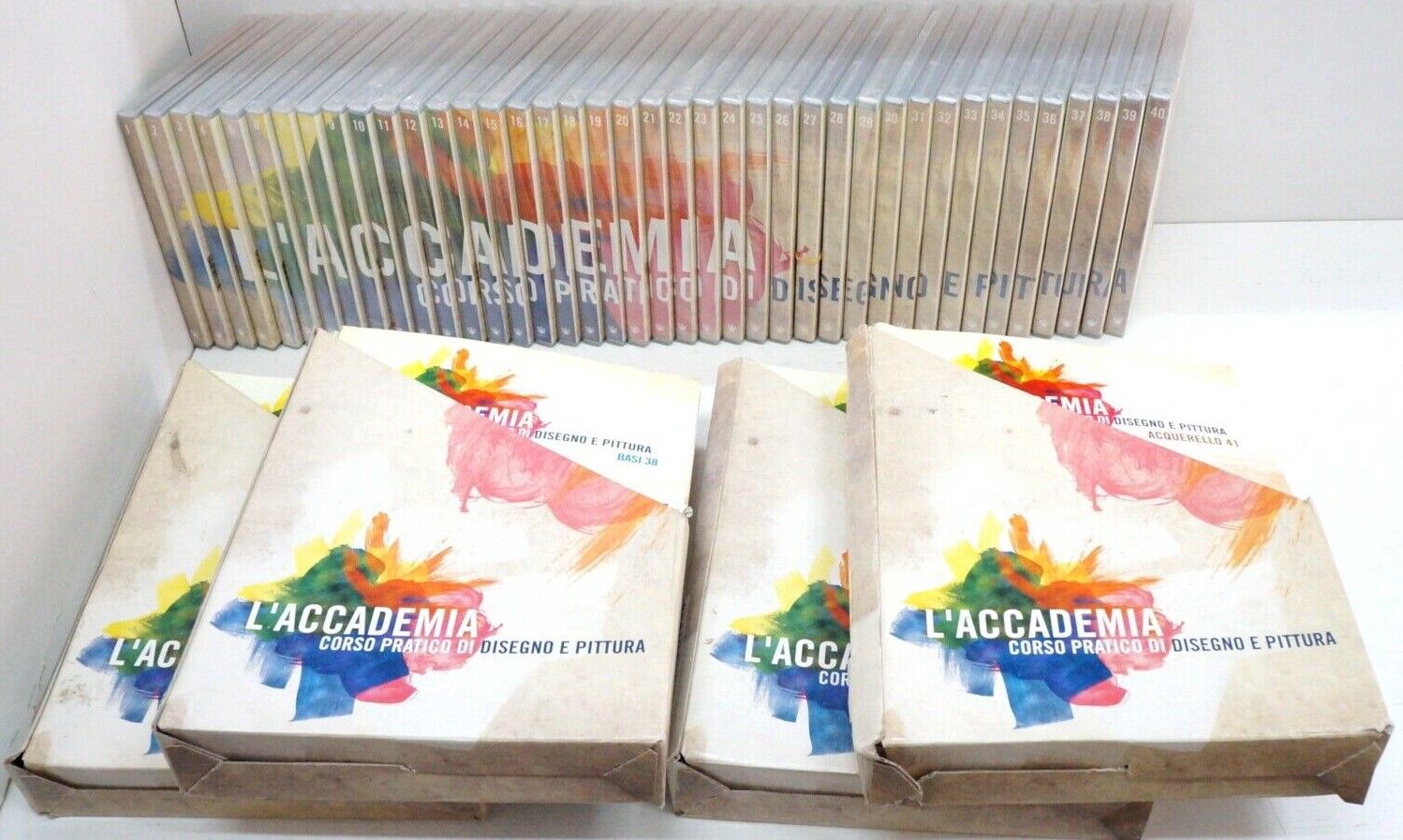 TeknoFilm - 40 DVD (Opera completa) – L'ACCADEMIA - CORSO PRATICO DI DISEGNO E PITTURA (2008) - DEL PRADO