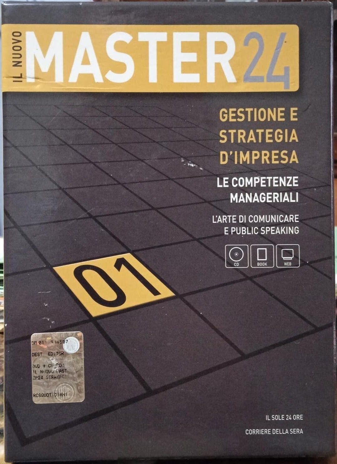 TeknoFilm - CDRom – IL NUOVO MASTER 24 Vol. 01 - GESTIONE E STRATEGIA D'IMPRESA (Le competenze manageriali) - IL SOLE 24 ORE