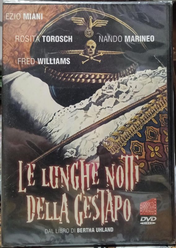 TeknoFilm - DVD – LE LUNGHE NOTTI DELLA GESTAPO di Fabio De Agostini (1977) - AVOFILM TeknoFilm - DVD – LE LUNGHE NOTTI DELLA GESTAPO di Fabio De Agostini (1977) - AVOFILM