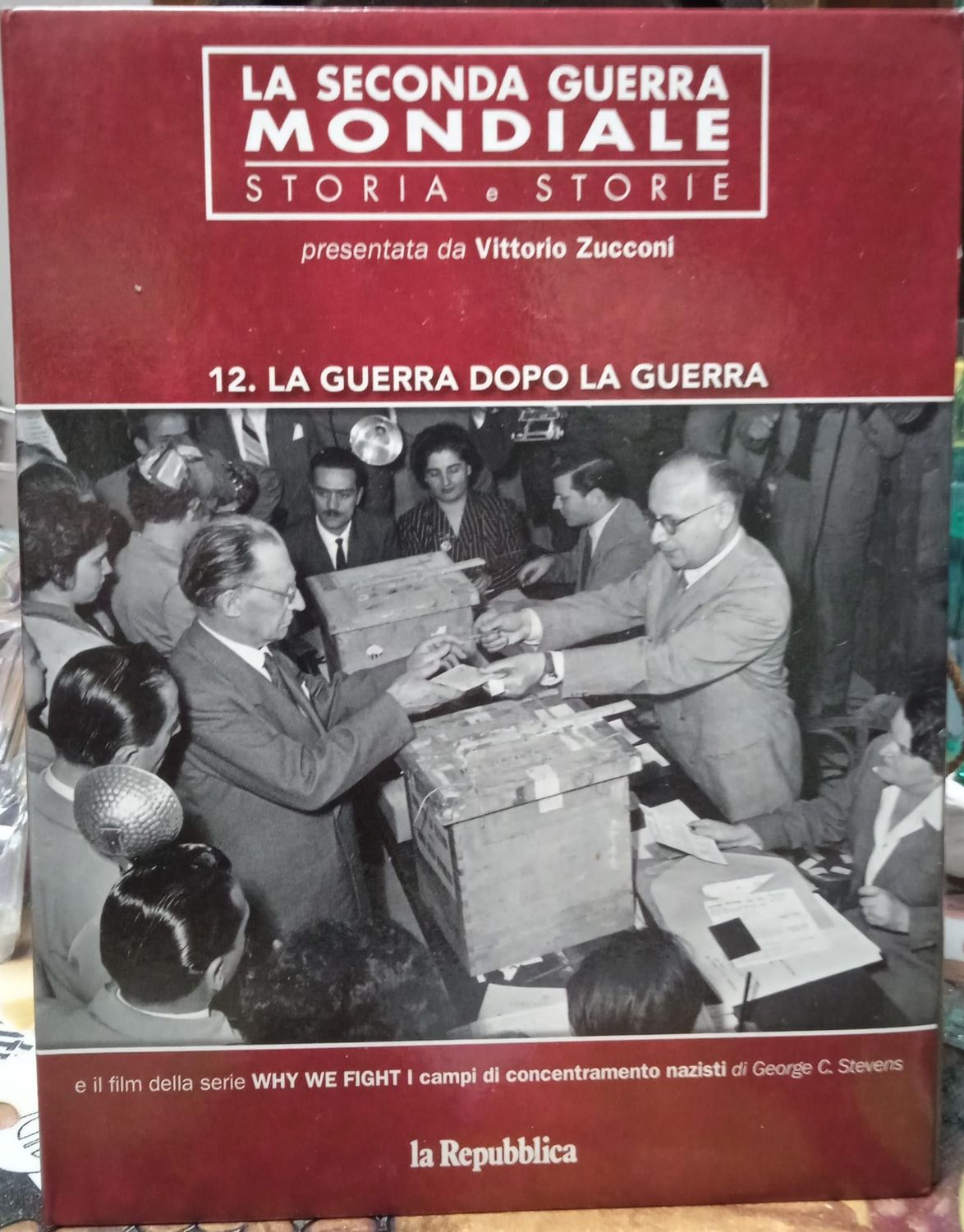 TeknoFilm - 2 DVD -  LA SECONDA GUERRA MONDIALE - STORIA E STORIE Vol. 12 - LA GUERRA DOPO LA GUERRA di Aldo C. Zappalà (2015) - REPUBBLICA