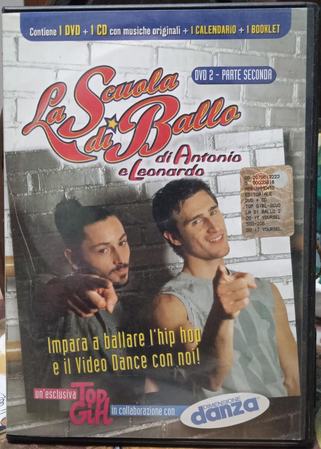 TeknoFilm -  DVD + CD – LA SCUOLA DI BALLO DI ANTONIO E LEONARDO Seconda parte di Mario Cremona (2005) - TOP GIRL