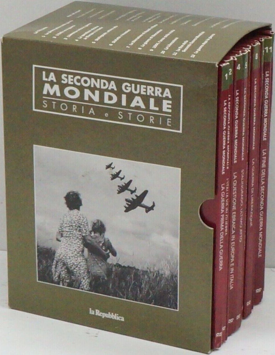 TeknoFilm - 24 DVD (Senza cofanetto) -  LA SECONDA GUERRA MONDIALE - STORIA E STORIE di A.A.V.V. (2015) - REPUBBLICA
