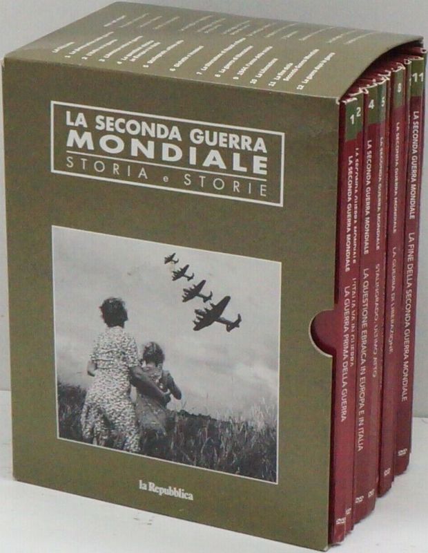 TeknoFilm - 24 DVD (Senza cofanetto) -  LA SECONDA GUERRA MONDIALE - STORIA E STORIE di A.A.V.V. (2015) - REPUBBLICA