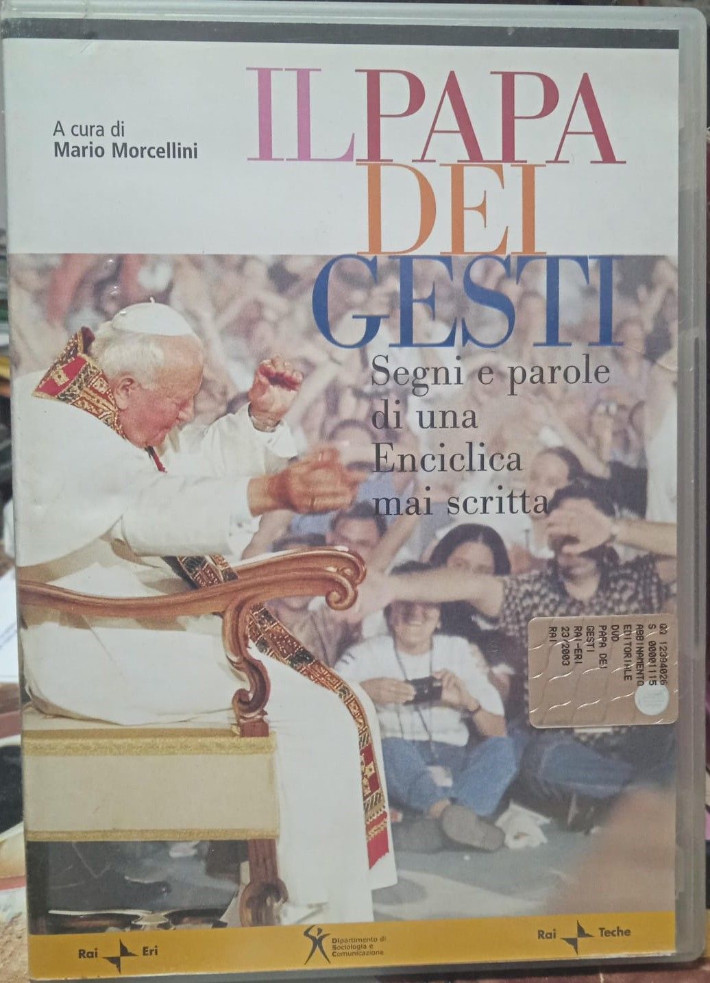 TeknoFilm - DVD + Book - IL PAPA DEI GESTI - SEGNI E PAROLE DI UNA ENCICLICA MAI SCRITTA - RAI