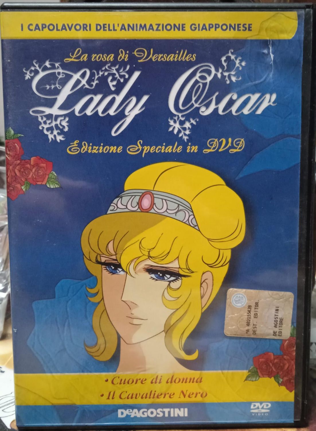 TeknoFilm – DVD – LADY OSCAR - LA ROSA DI VERSAILLES Vol. 13 (Cuore di donna + Il cavaliere nero) di Tadao Nagahama e Osamu Dezaki (1979) - DE AGOSTINI