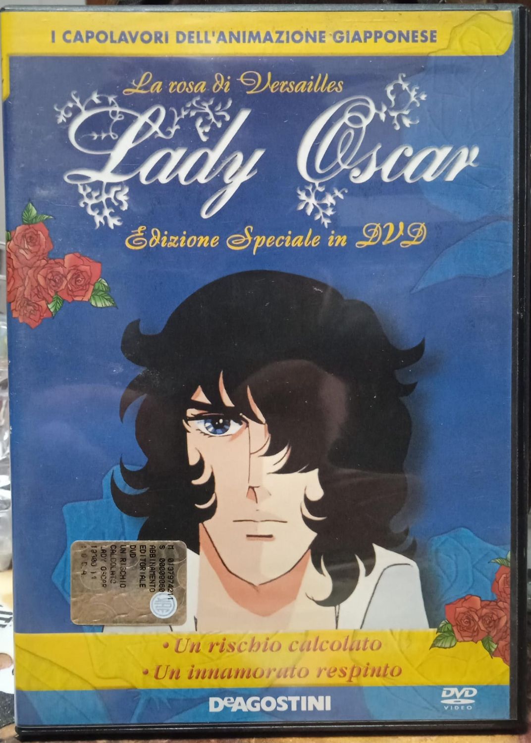 TeknoFilm – DVD – LADY OSCAR - LA ROSA DI VERSAILLES Vol. 14 (Un rischio calcolato + Un innamorato respinto) di Tadao Nagahama e Osamu Dezaki (1979) - DE AGOSTINI