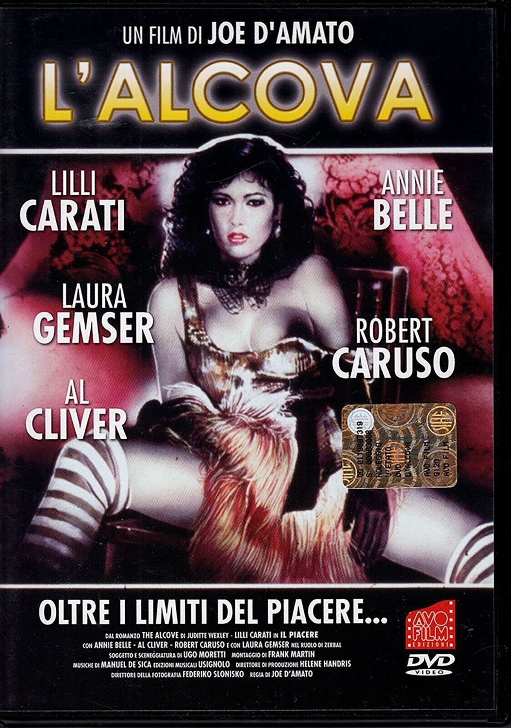 TeknoFilm - DVD – L'ALCOVA di Joe D'Amato (1985) - AVOFILM