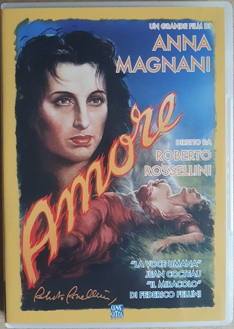TeknoFilm – DVD – L'AMORE di Roberto Rossellini (1948) - CINECITTA'