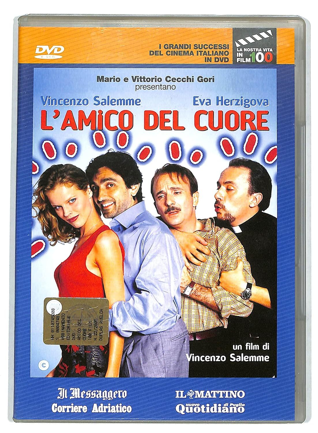 TeknoFilm – DVD – L'AMICO DEL CUORE di Vincenzo Salemme (1998) - IL MESSAGGERO