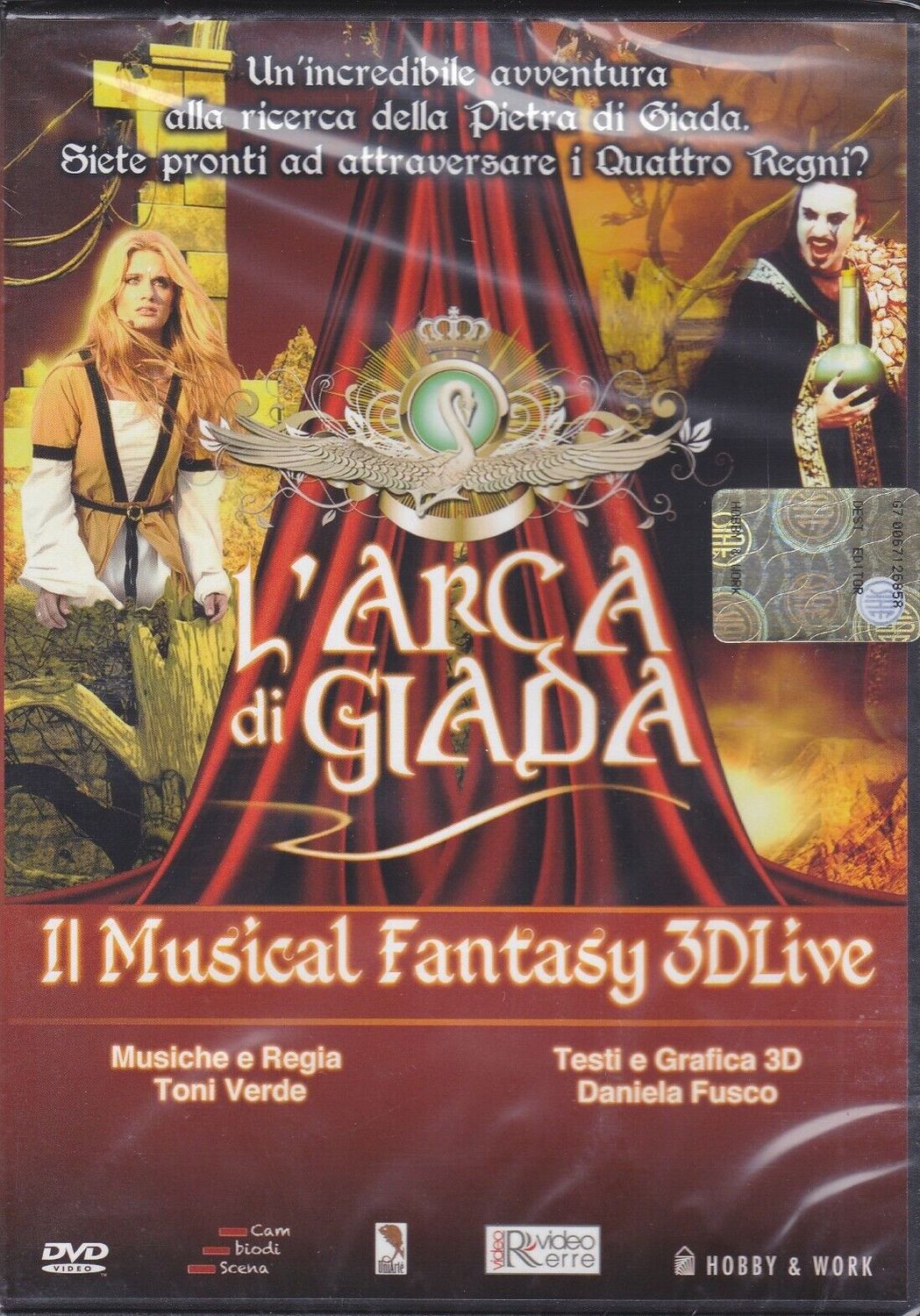 TeknoFilm – DVD - L'ARCA DI GIADA di Toni Verde - Musical 3D Live (2012) - HOBBY & WORK