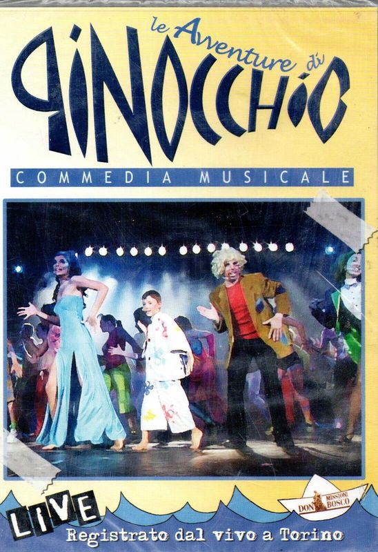 TeknoFilm - 2 DVD - LE AVVENTURE DI PINOCCHIO - IL MUSICAL di Riccardo Gili (2009) - MISSIONE DON BOSCO