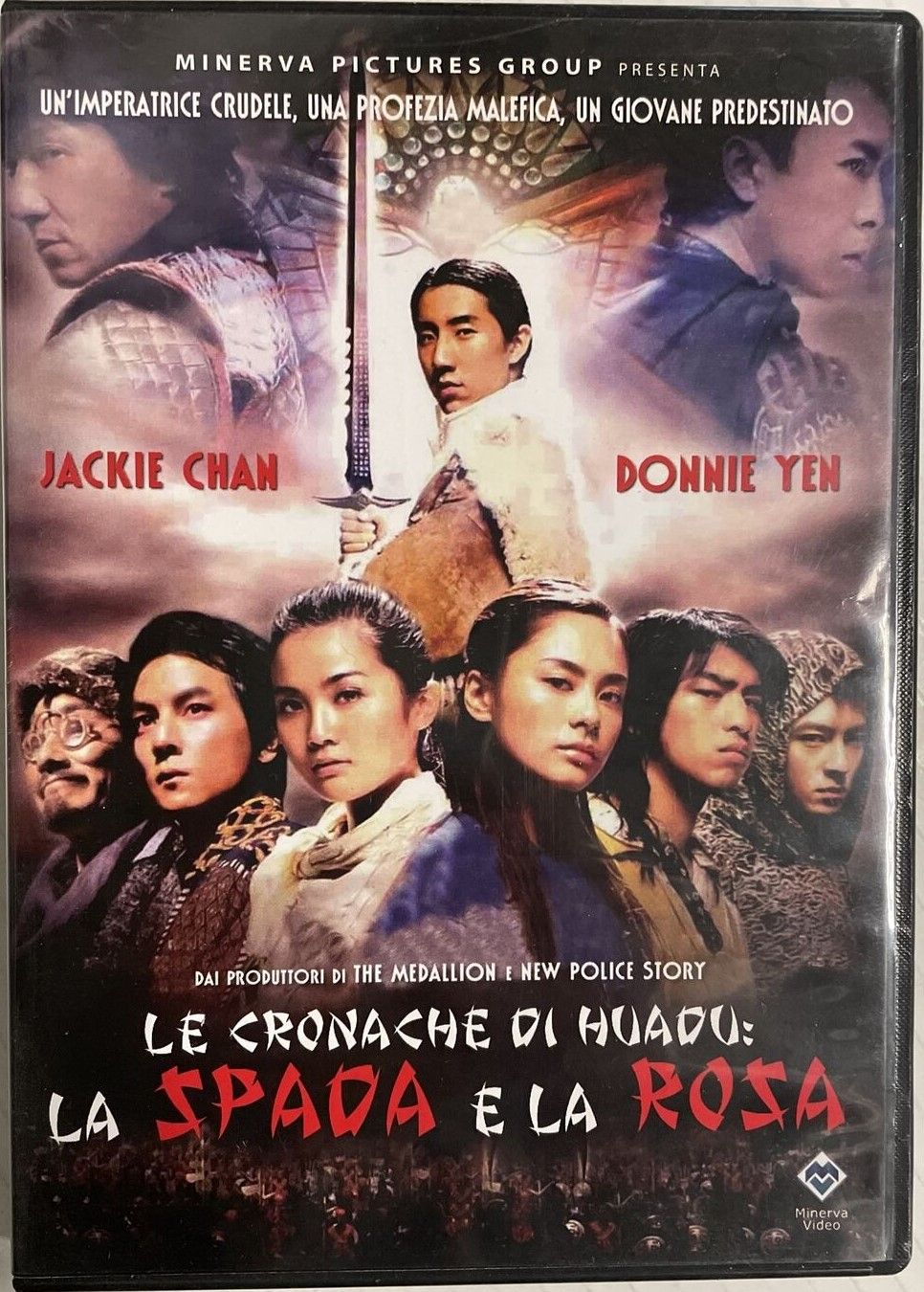 TeknoFilm – DVD – LE CRONACHE DI HUADU - LA SPADA E LA ROSA (Versione noleggio) di Patrick Leung e Corey Yuen (2004) - MINERVA