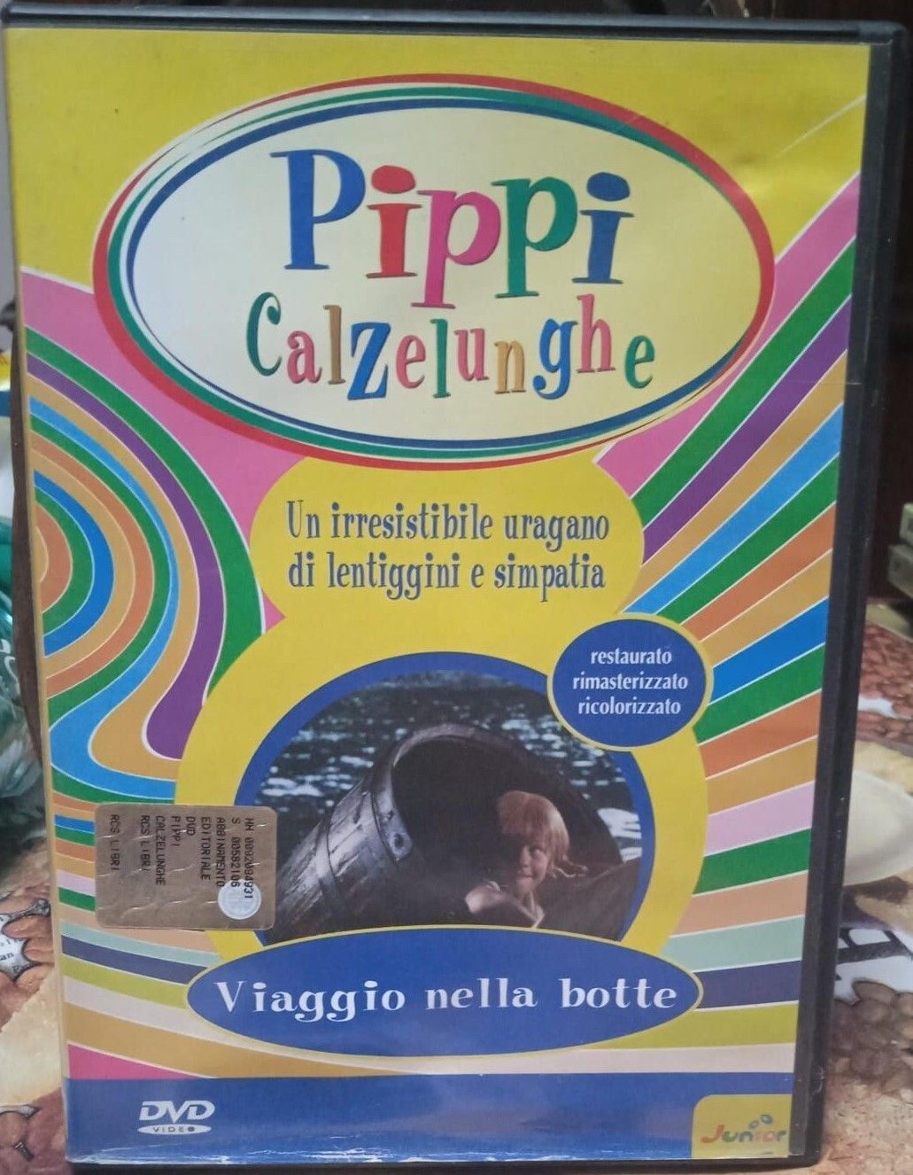 TeknoFilm - DVD - PIPPI CALZELUNGHE Vol. 19 - VIAGGIO NELLA BOTTE di Olle Hellbom (1969) - RCS